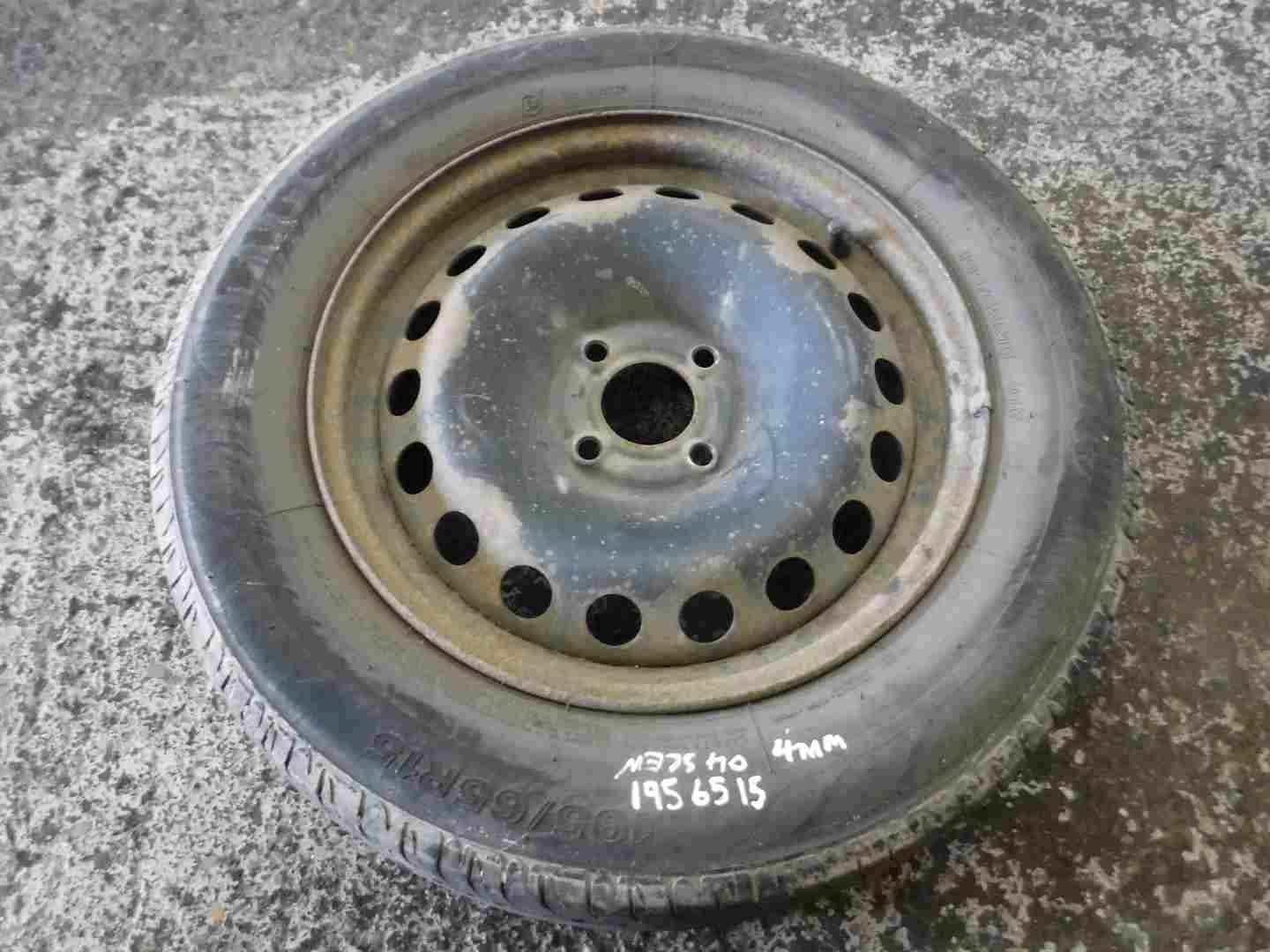 Renault Megane Scenic 2003-2009 Steel Wheel Rim   Tyre 195 65 15 4mm Tread