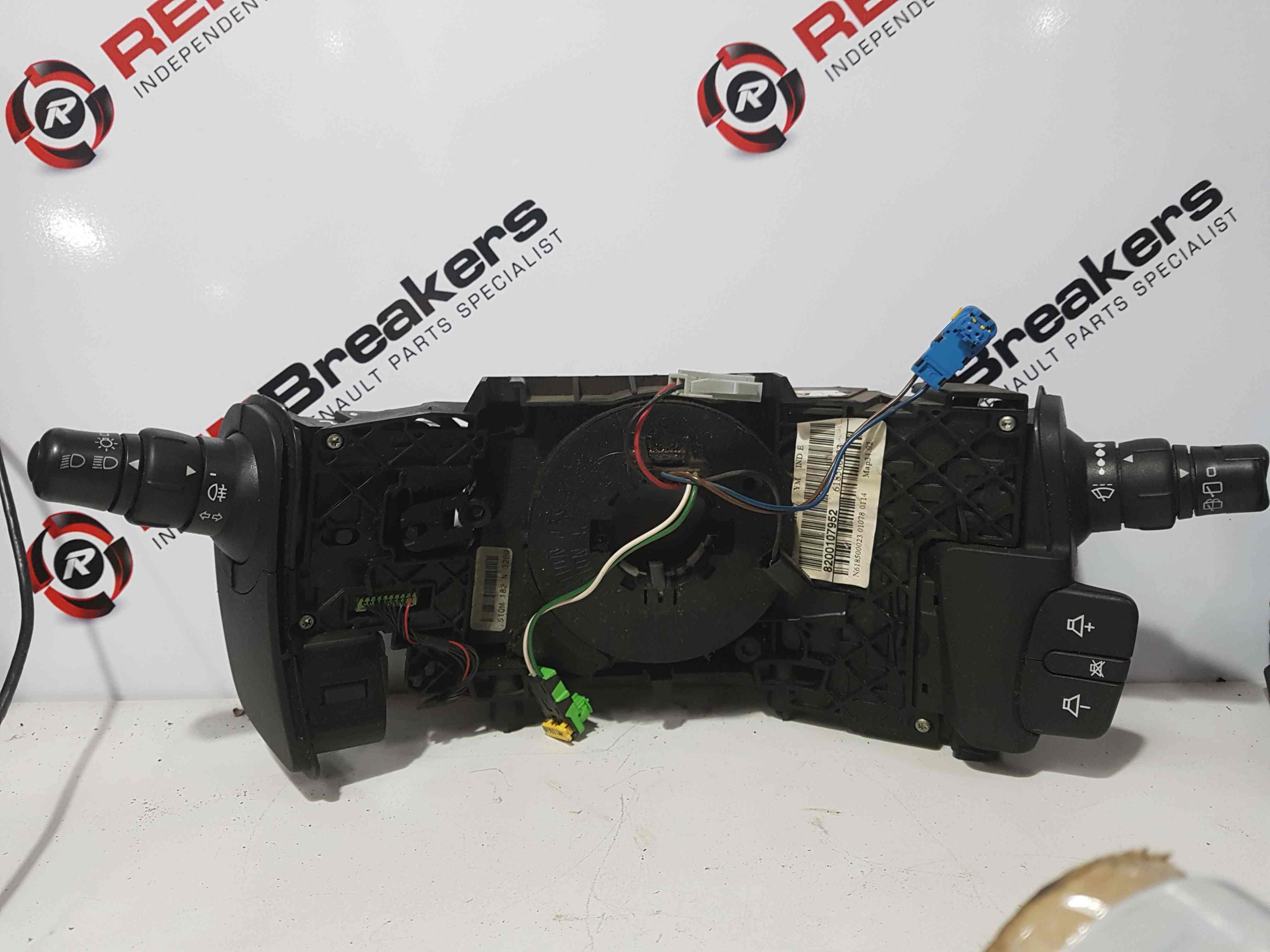 Thumb 2 Renault Megane Scenic 2003-2009 Steering Wheel Squib Clock Squib + Stalks