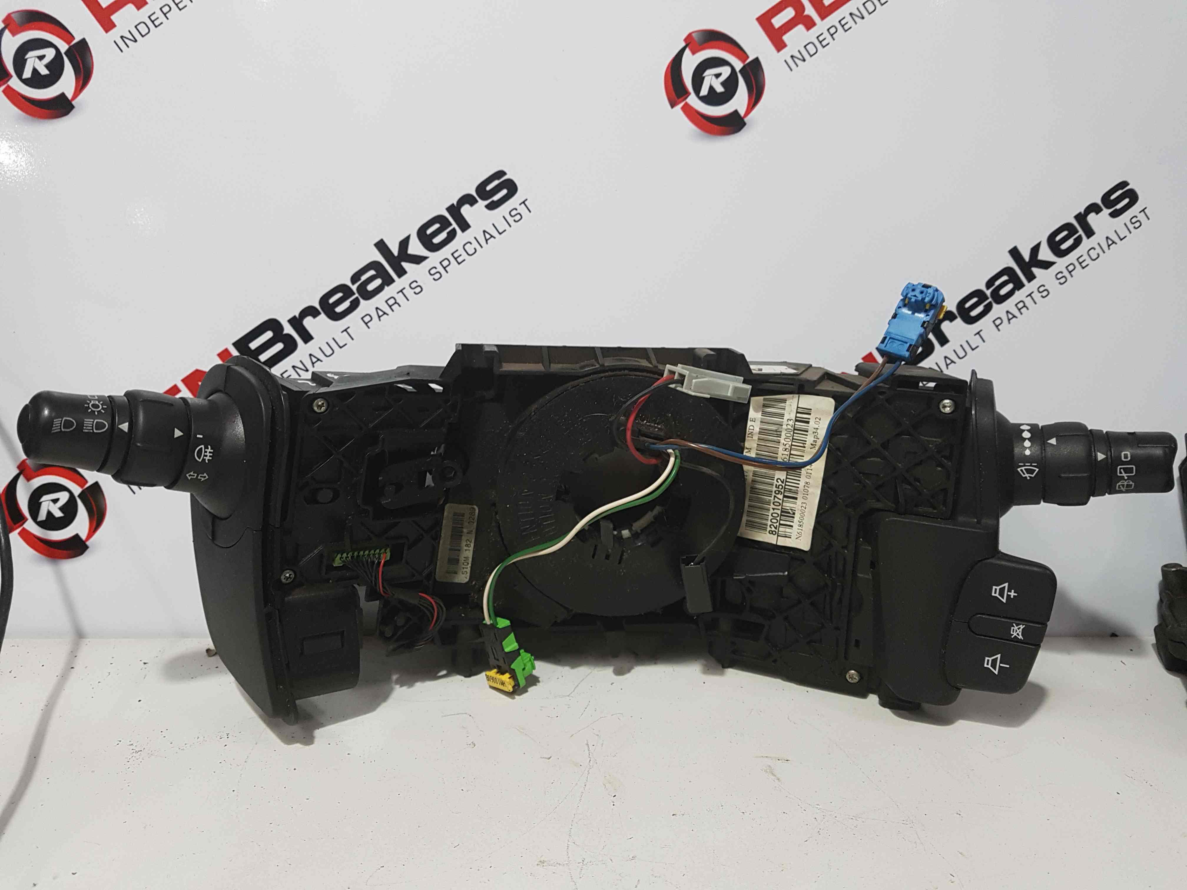 Thumb 8 Renault Megane Scenic 2003-2009 Steering Wheel Squib Clock Squib + Stalks