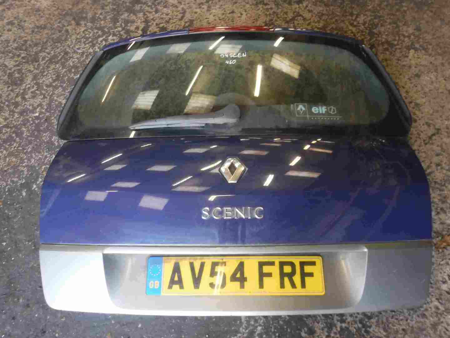 Renault Megane Scenic 2003-2009 Tailgate Boot Blue 460