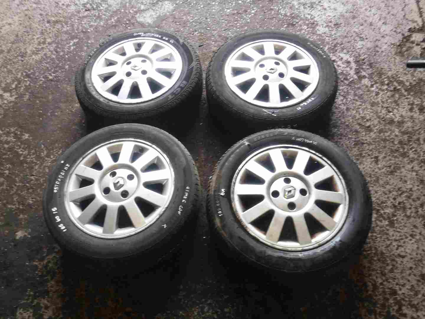 Renault Megane Scenic Clio 1999-2002 Alloy Wheel Set X4 15inch