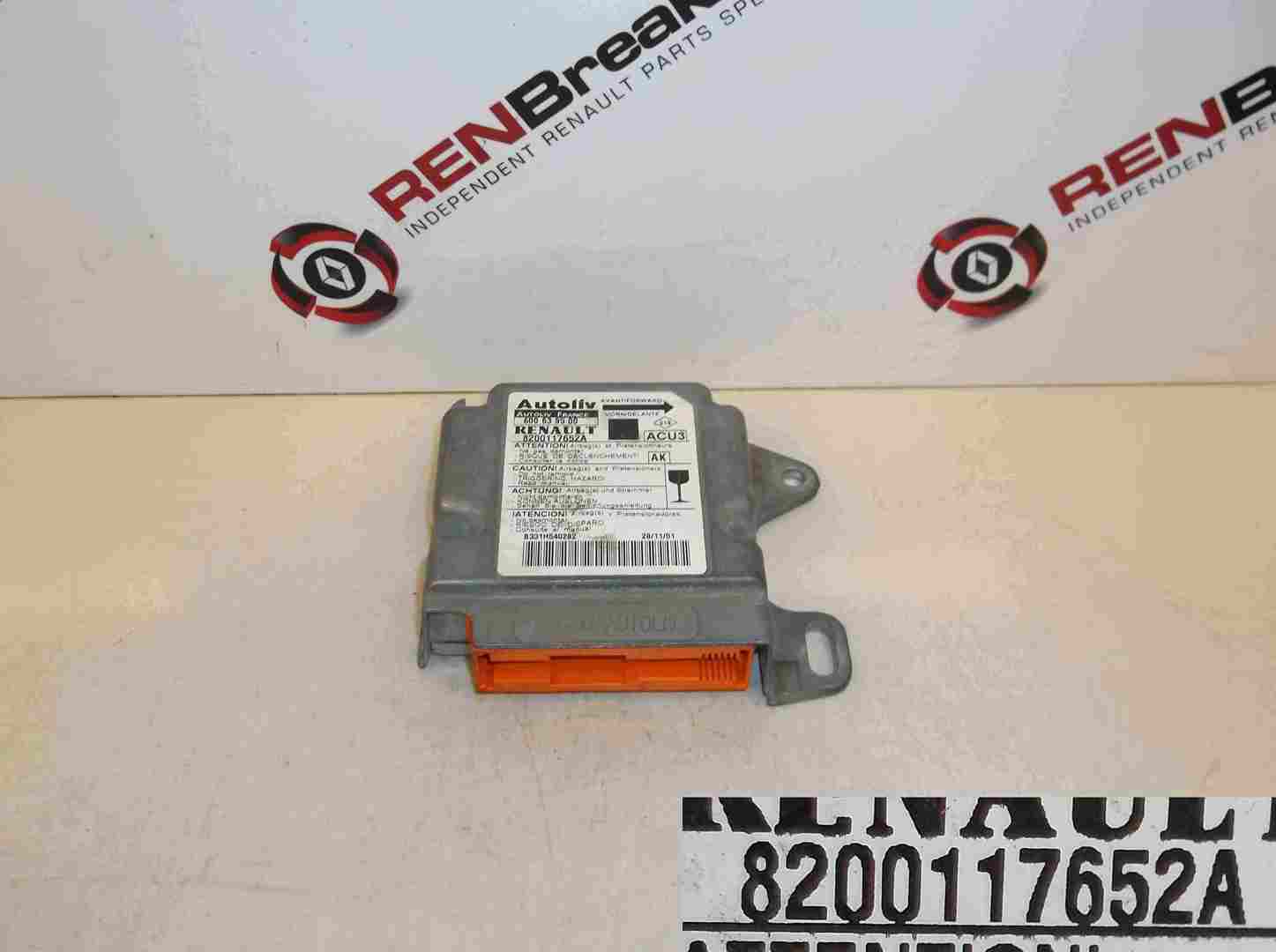 Renault Megane Scenic RX4 1998-2003 Airbag ECU Computer Module