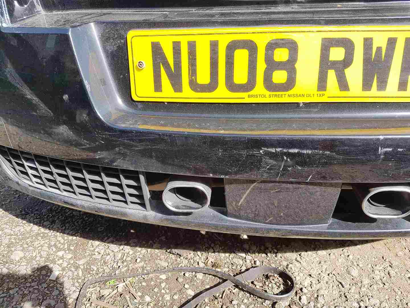 Thumb 2 Renault Megane Sport 175 2002-2008 Rear Bumper Black Tegna