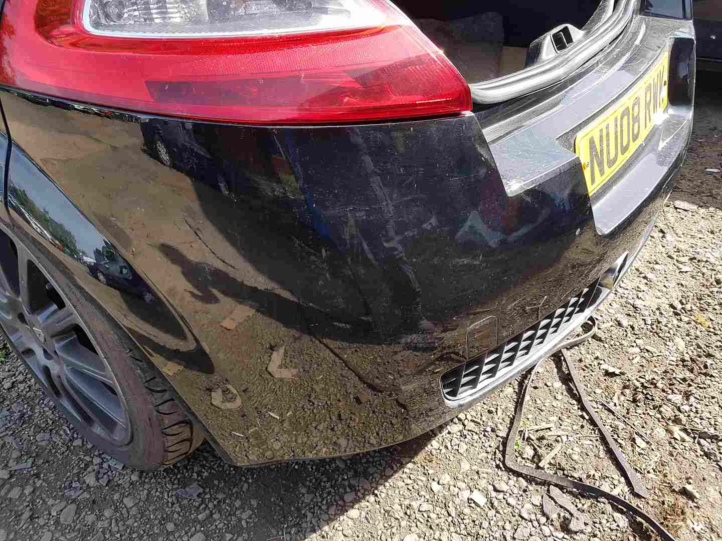 Thumb 3 Renault Megane Sport 175 2002-2008 Rear Bumper Black Tegna