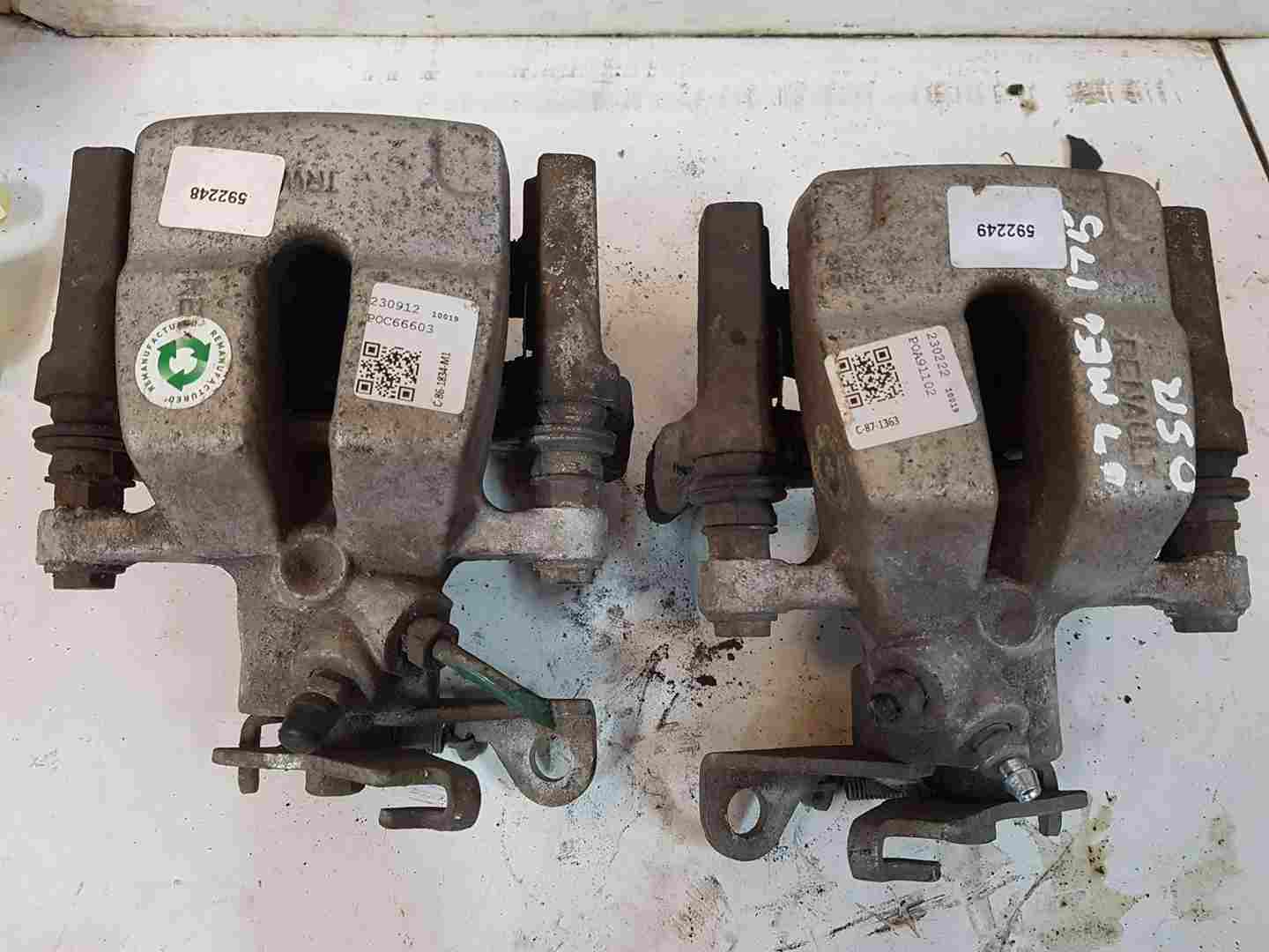 Renault Megane Sport 2002-2008 172 2.0 DCI Rear Brake Calipers Pair SET