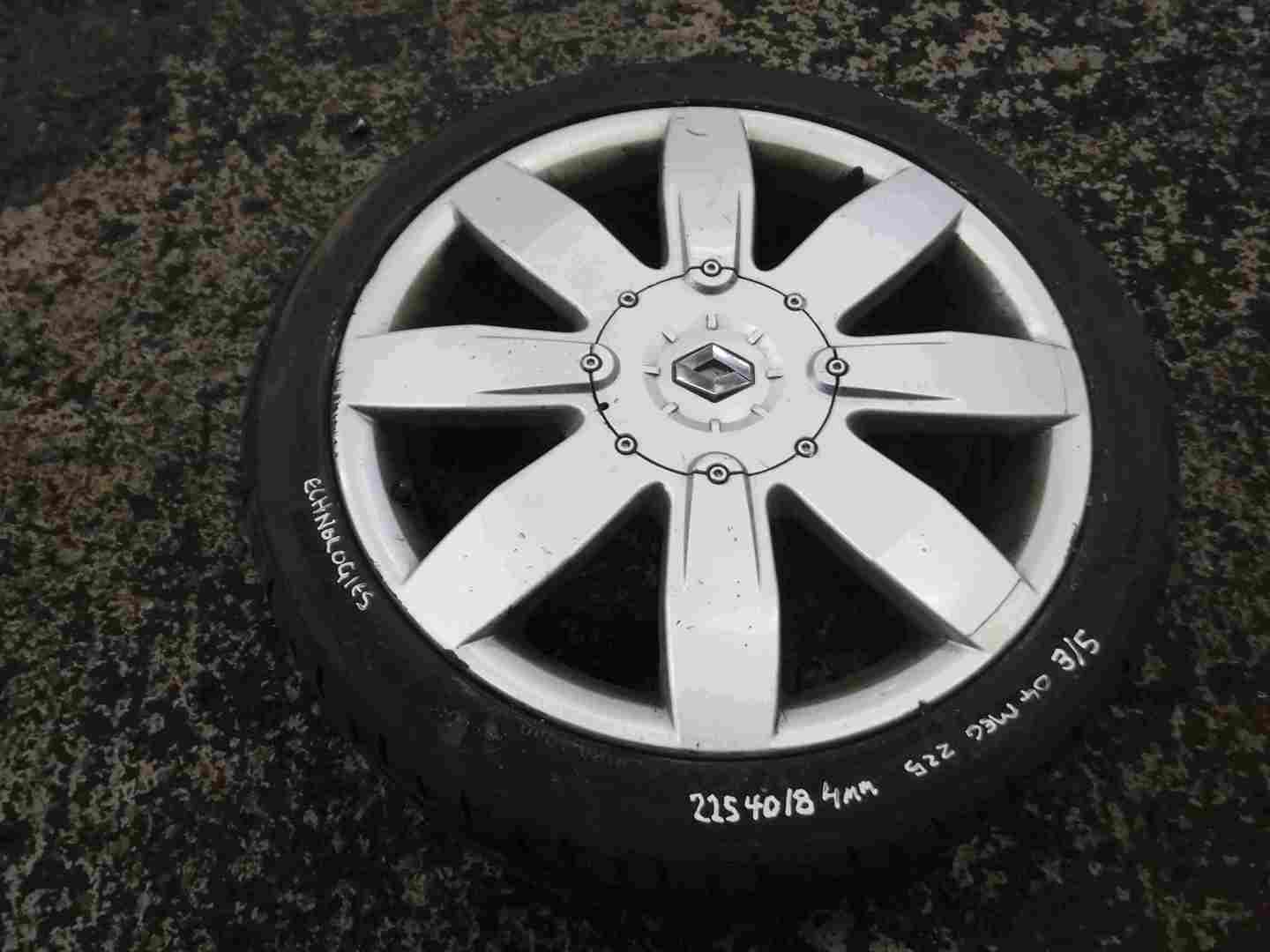 Renault Megane Sport 2002-2008 172 225 Technologies Alloy Wheel   Tyre 225 40 18