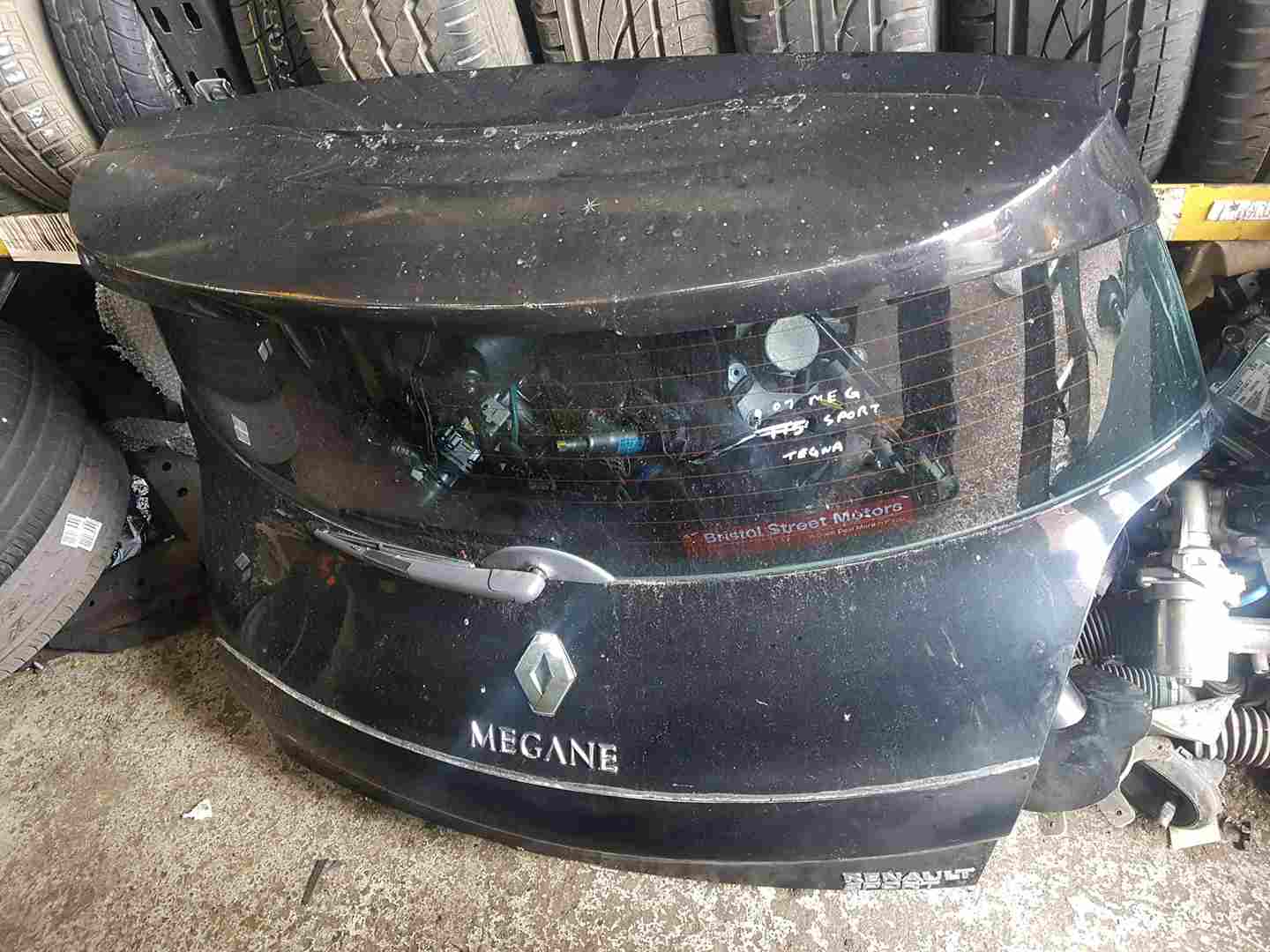 Renault Megane Sport 2002-2008 175 Rear Tailgate Boot Black Tegna