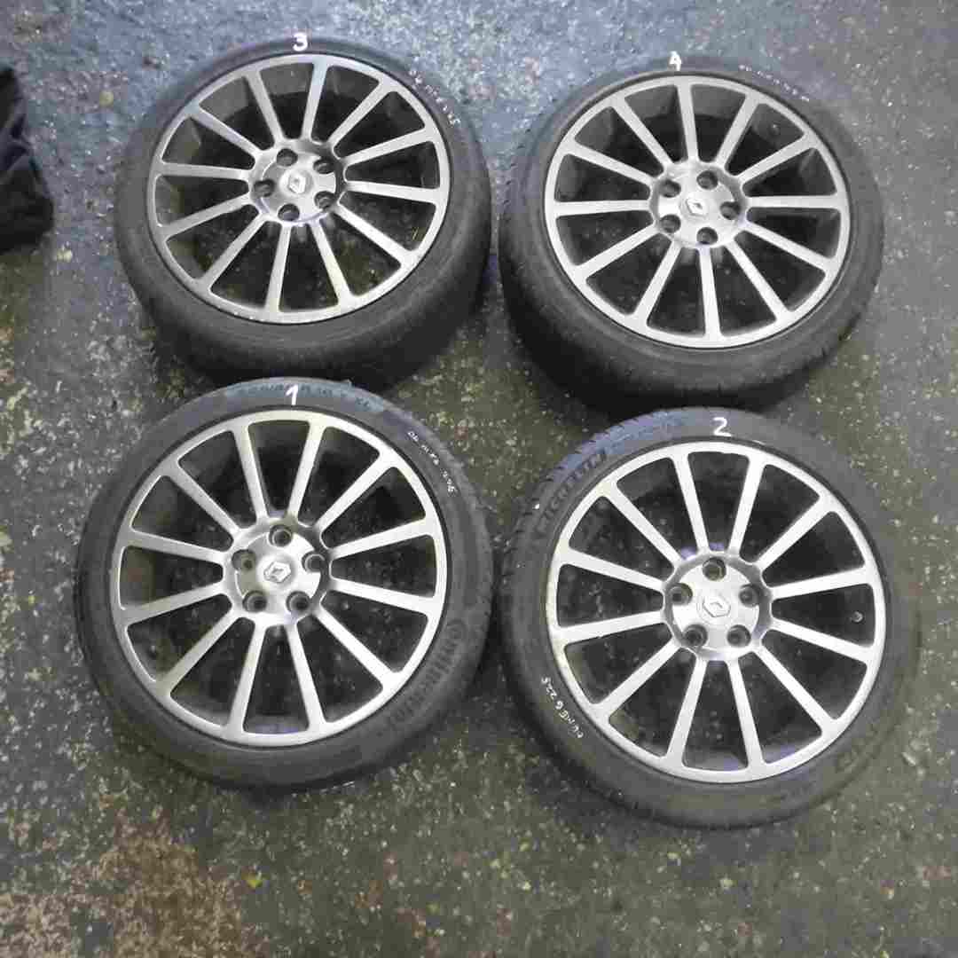 Renault Megane Sport 2002-2008 225 Alloy Wheels Set X4 Set 18inch
