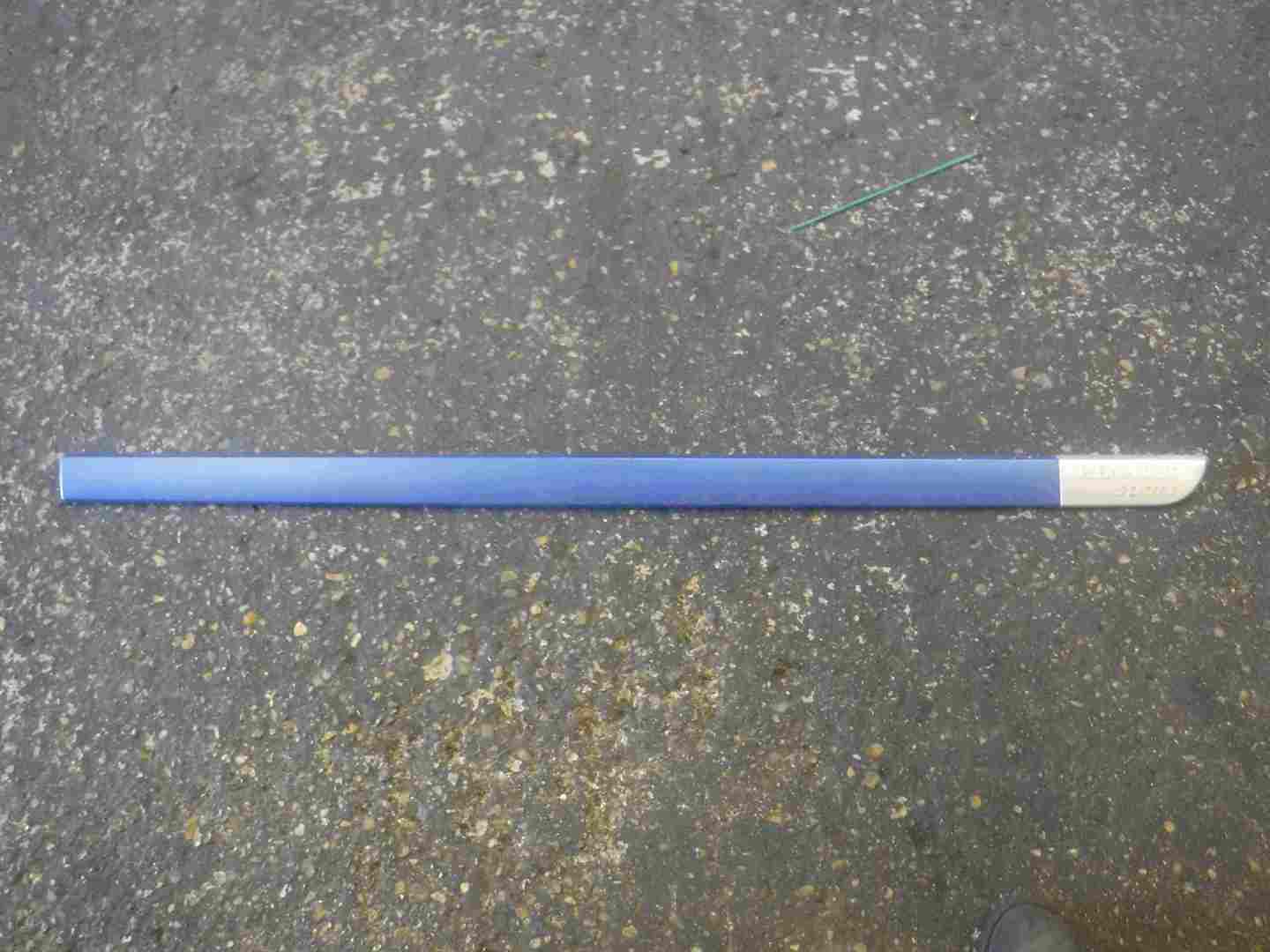 Renault Megane Sport 2002-2008 225 Drivers OSF Front Door Moulding Blue TEJ41