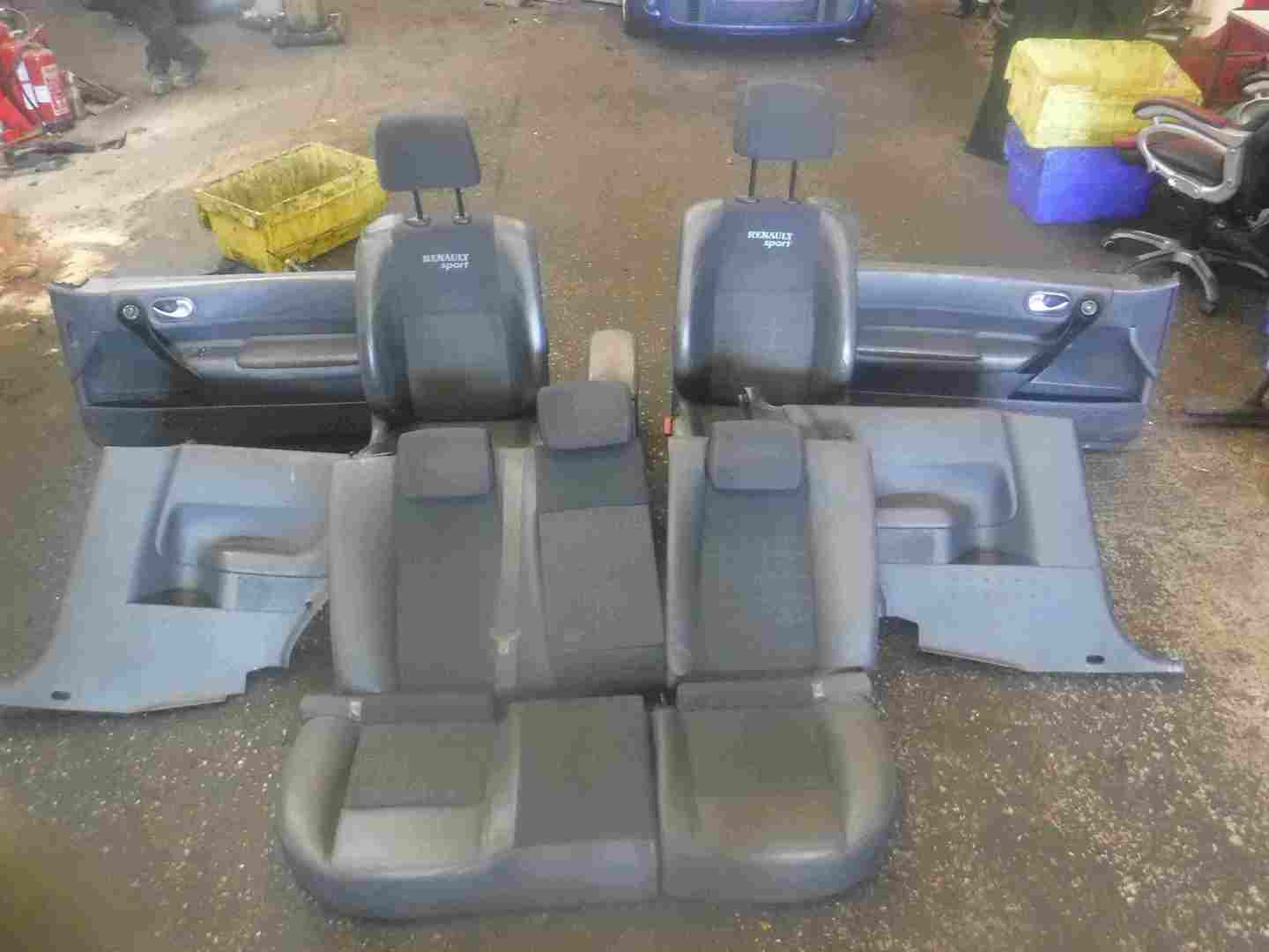 Renault Megane Sport 2002-2008 225 Half Leather Interior Set Chairs Door Cards