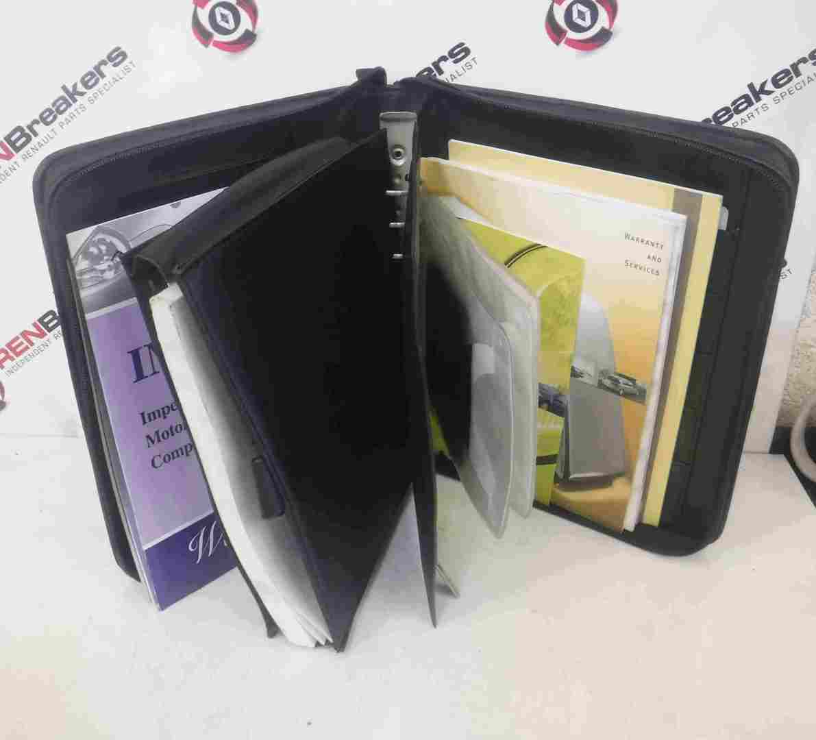 Renault Megane Sport 2002-2008 225 Handbook Wallet Documents Holder