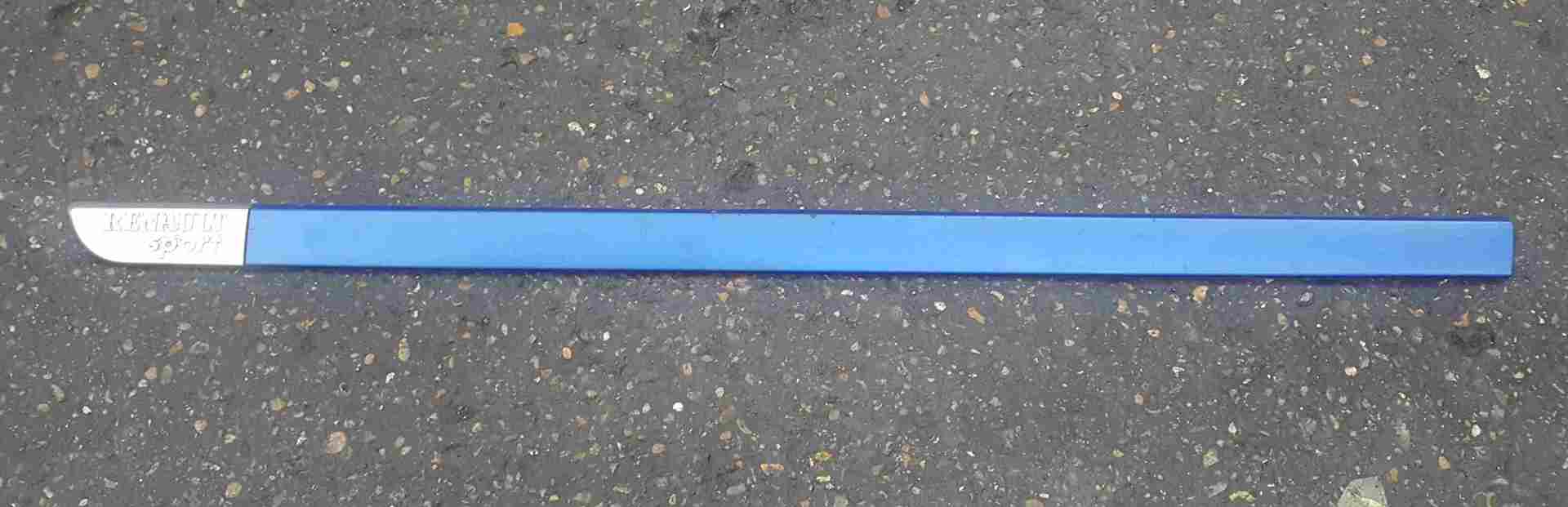 Renault Megane Sport 2002-2008 225 Passenger NSF Front Door Moulding Blue TEJ41