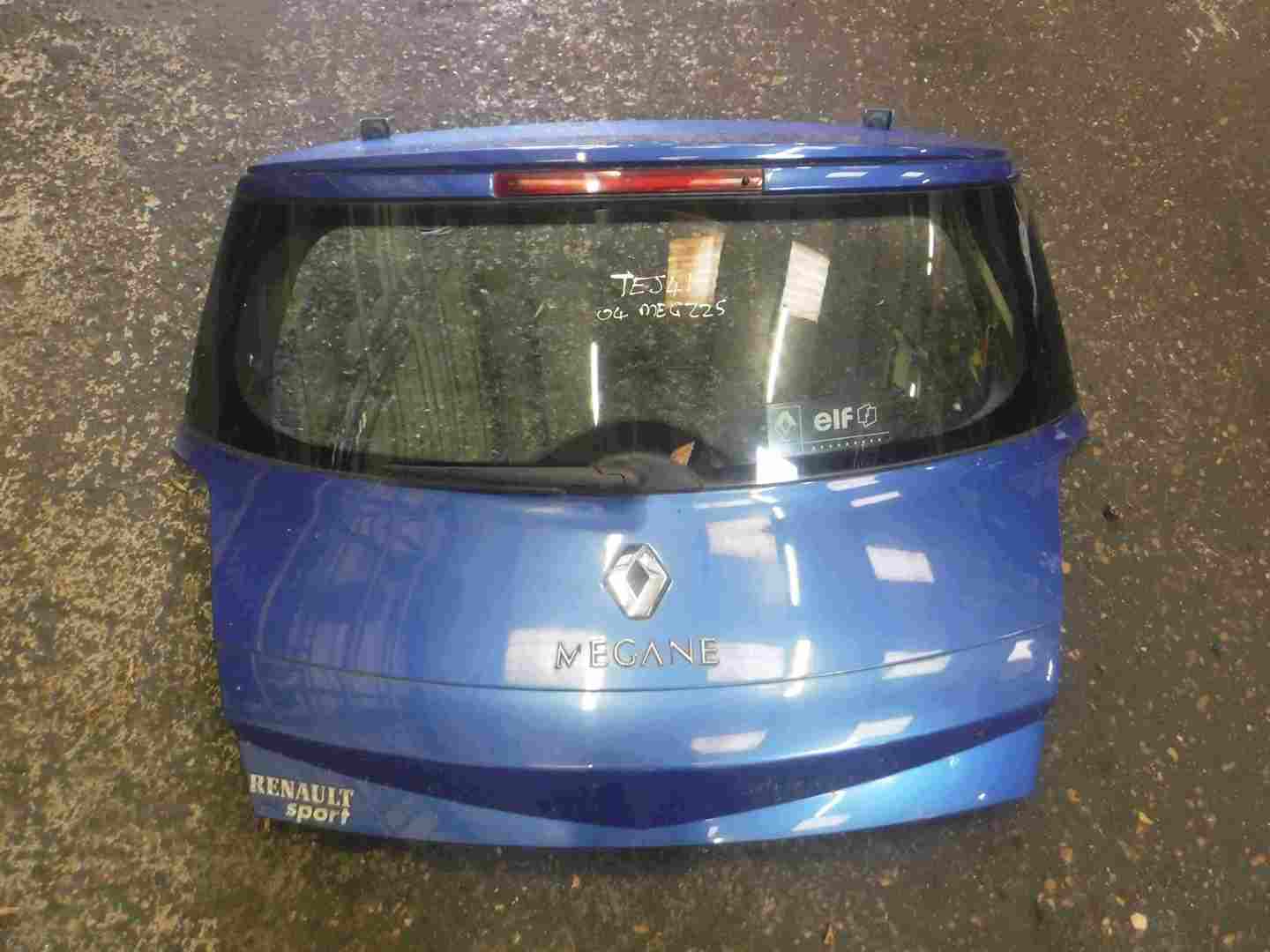 Renault Megane Sport 2002-2008 225 Rear Tailgate Boot Blue TEJ41