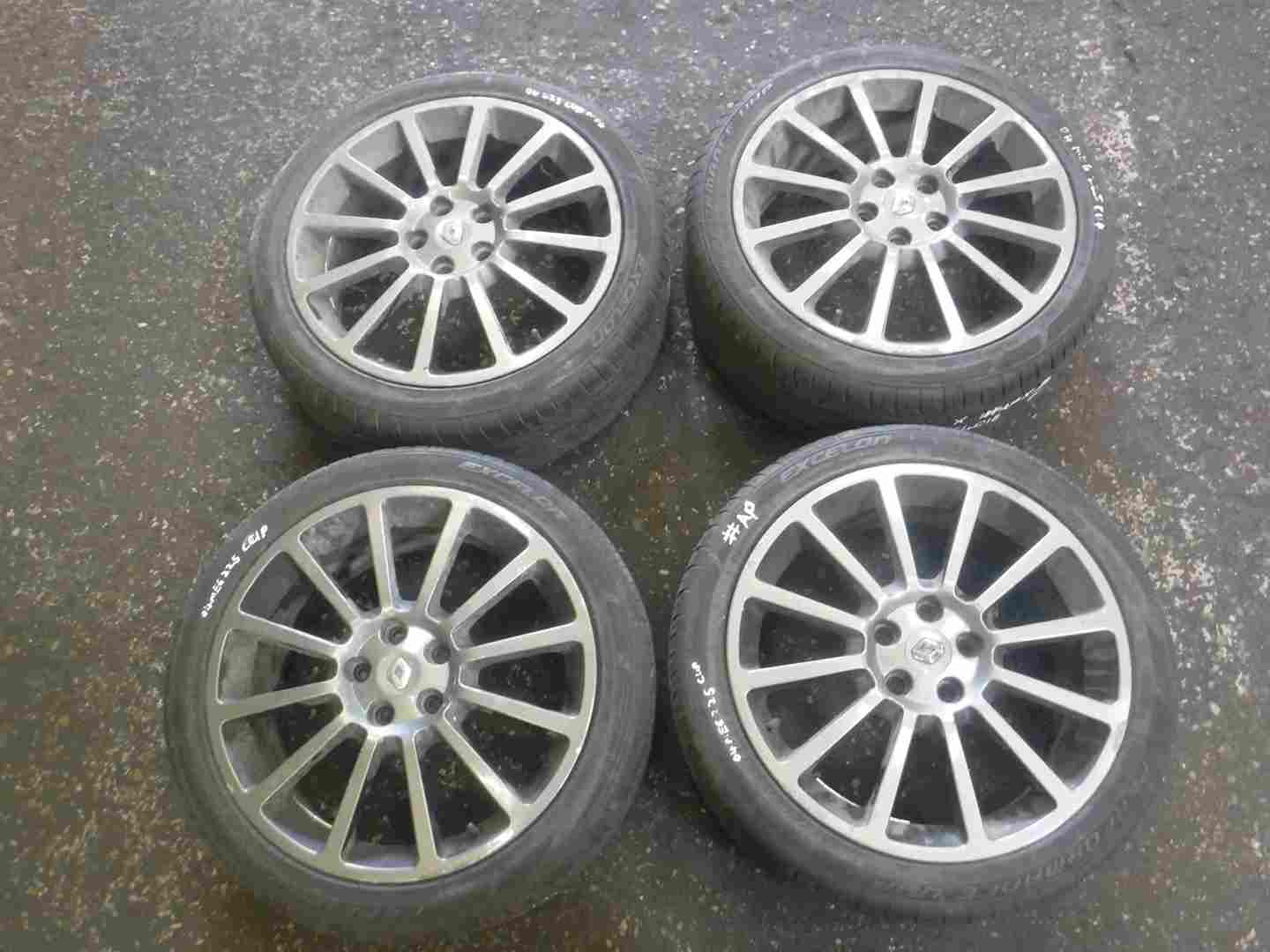 Renault Megane Sport 2002-2008 225 Turbo Alloy Wheels Speedline Turini 18 Inch