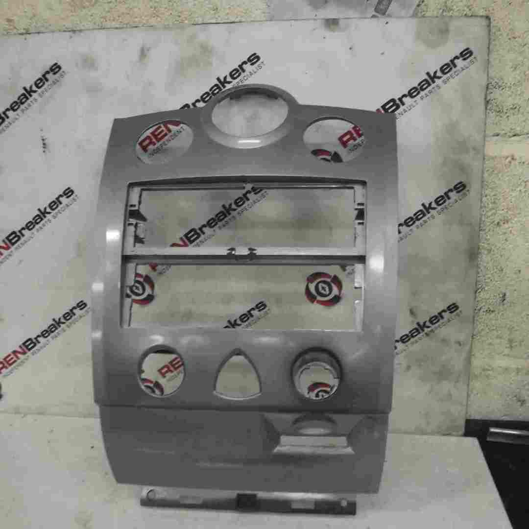 Renault Megane Sport 2002-2008 Dashboard Heater Cd Surround KEY CARD Gloss Grey
