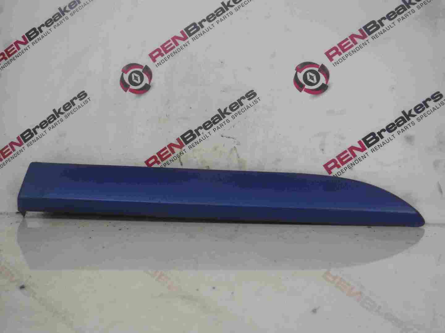 Renault Megane Sport 2002-2008 Drivers OSR Rear Door Moulding Trim Blue