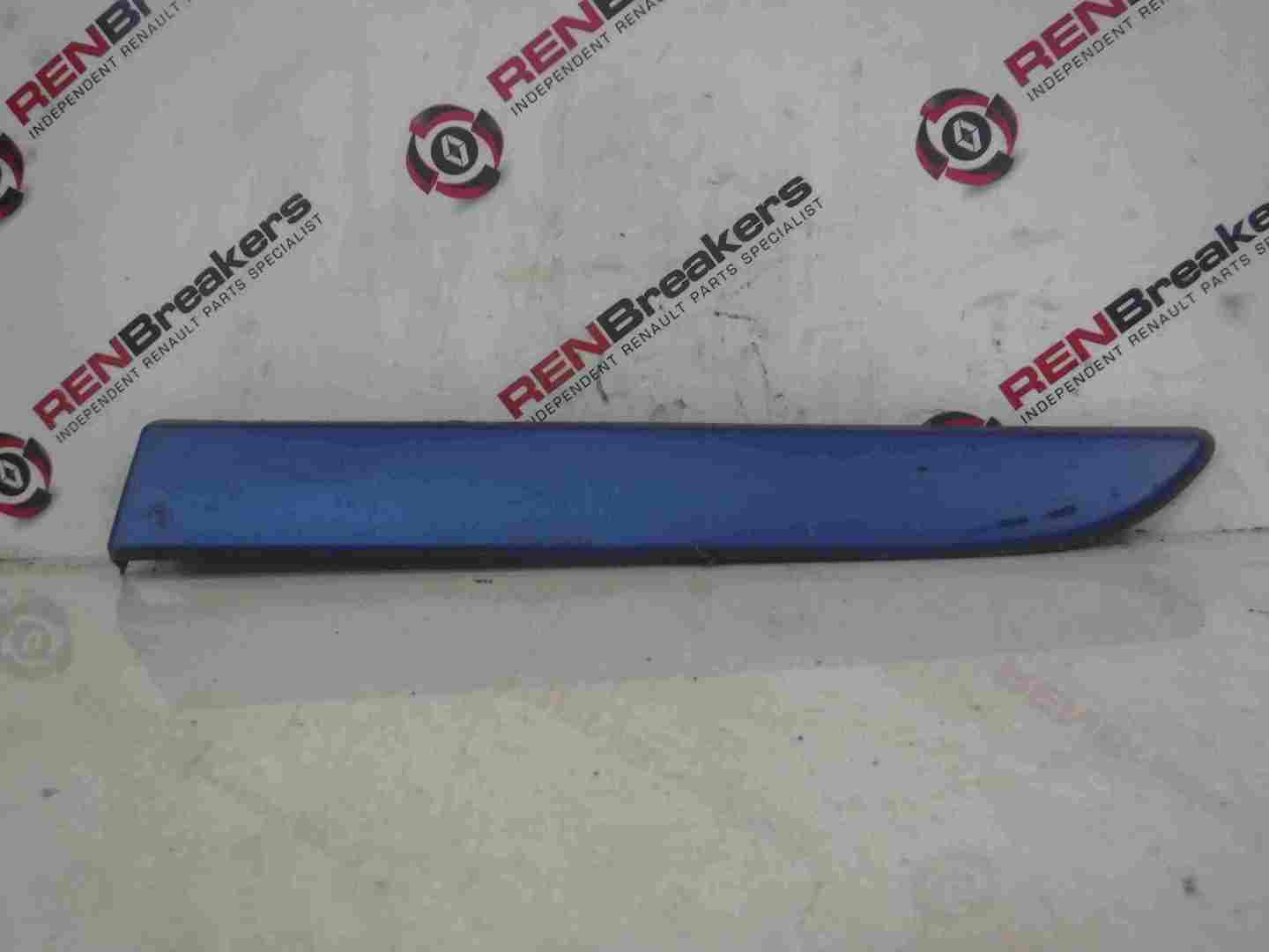Renault Megane Sport 2002-2008 Passenger NSR Rear Door Moulding Trim Blue