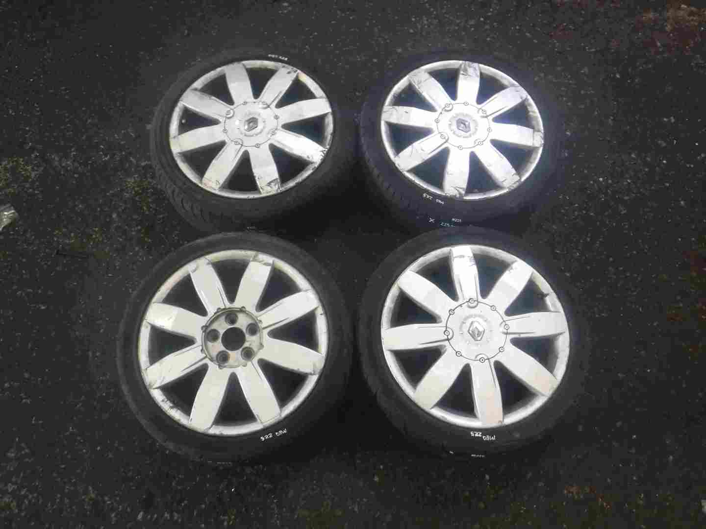 Renault Megane Sport 225 2002-2008 Alloy Wheels Set X4 18inch