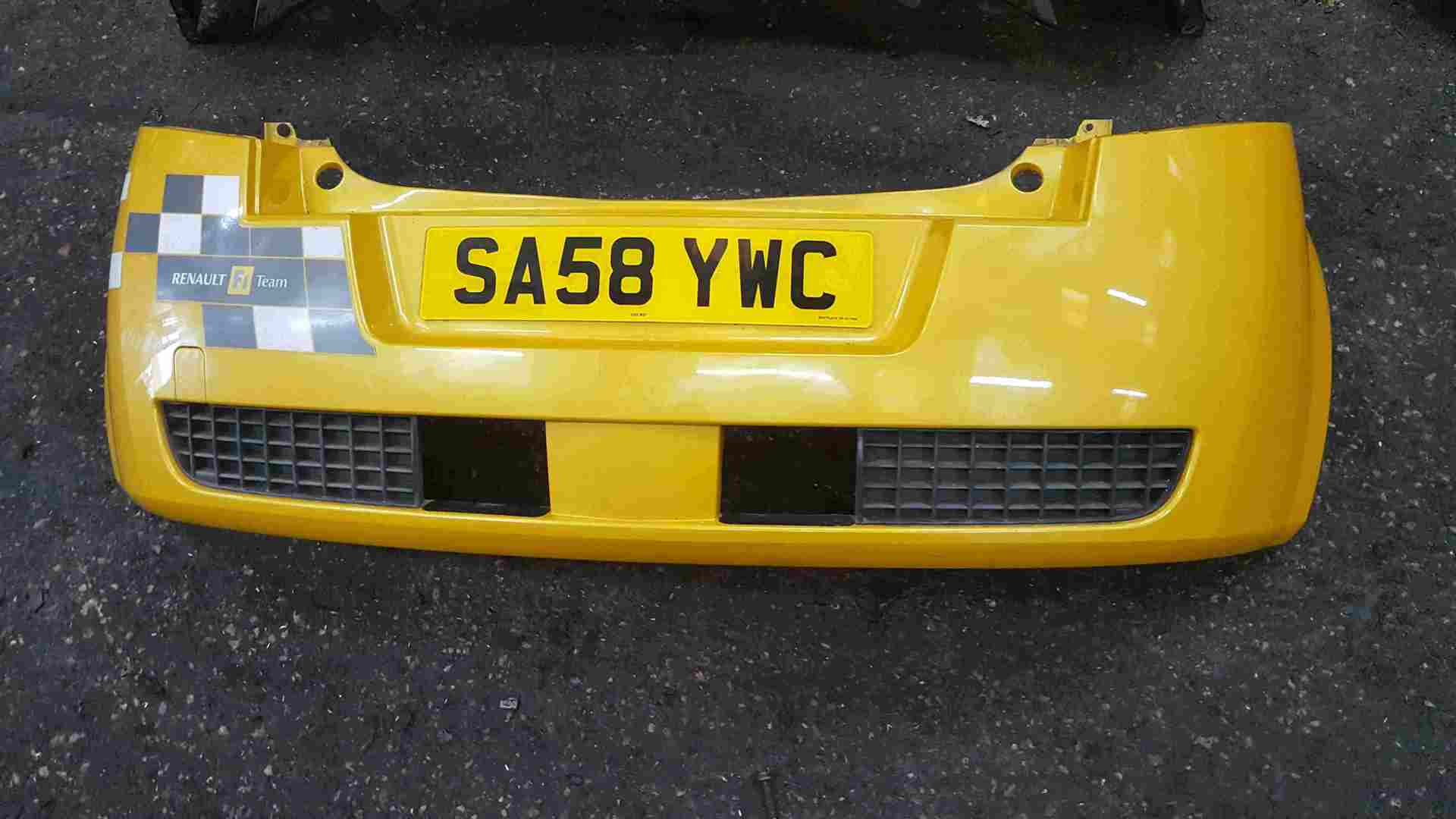 Renault Megane Sport 230 2002-2008 Rear Bumper Liquid Yellow TEJ37
