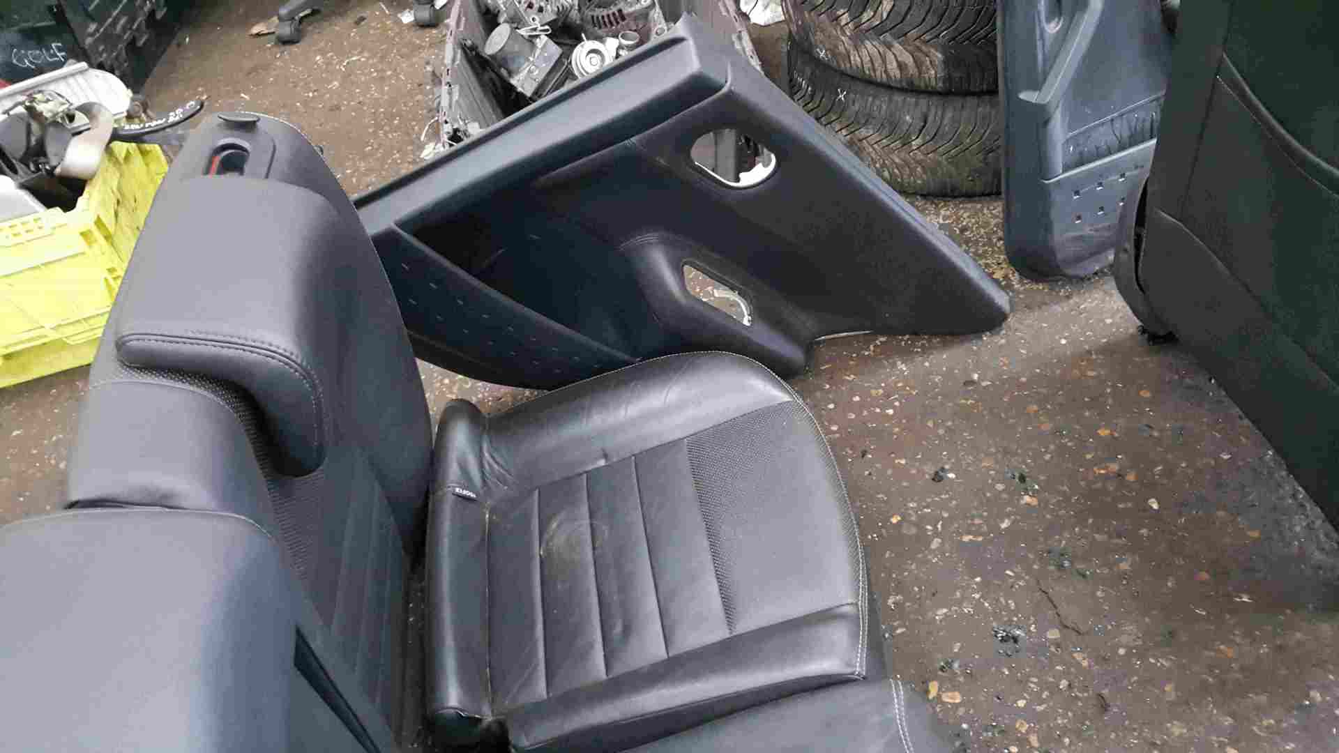 Thumb 5 Renault Megane Sport MK2 2002-2008 175 Leather Black Interior Set Door Cards 5dr