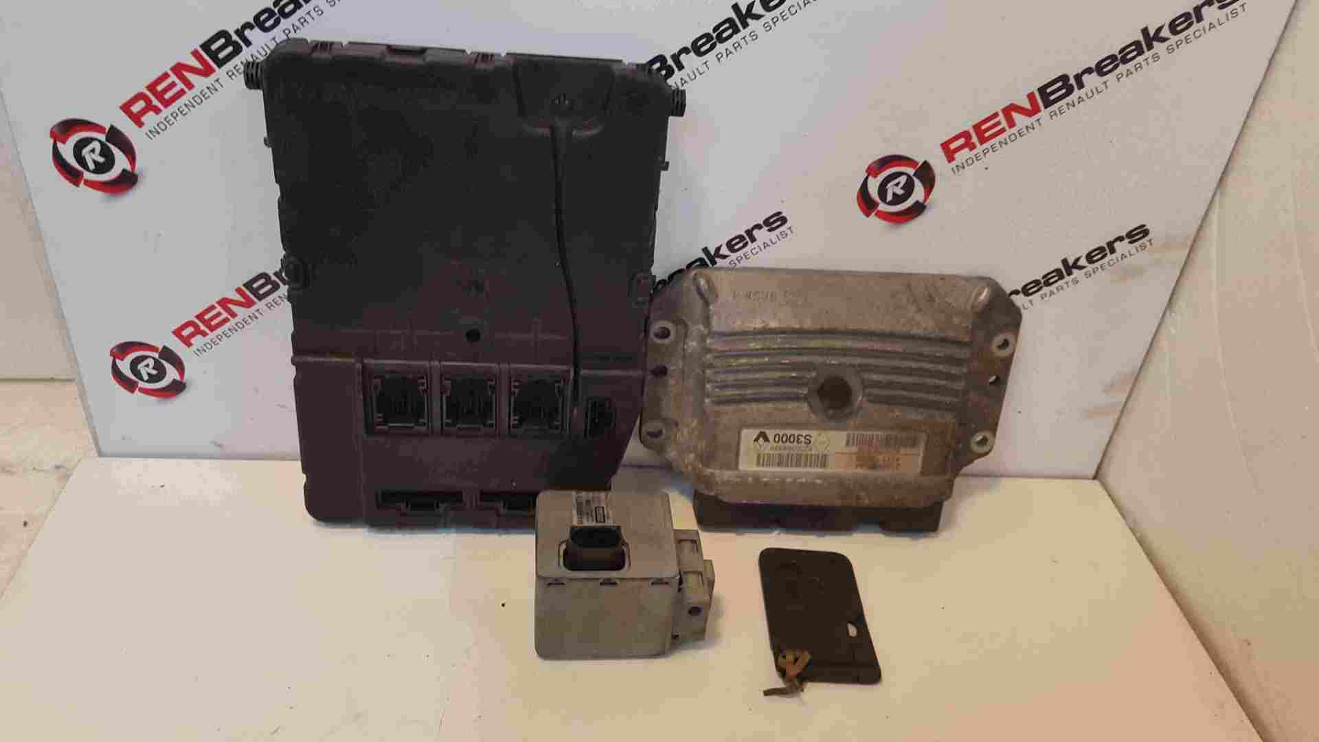 Renault Megane Sport MK2 2002-2008 225 2.0 ECU Set UCH Bcm Kit + Card 8200309691
