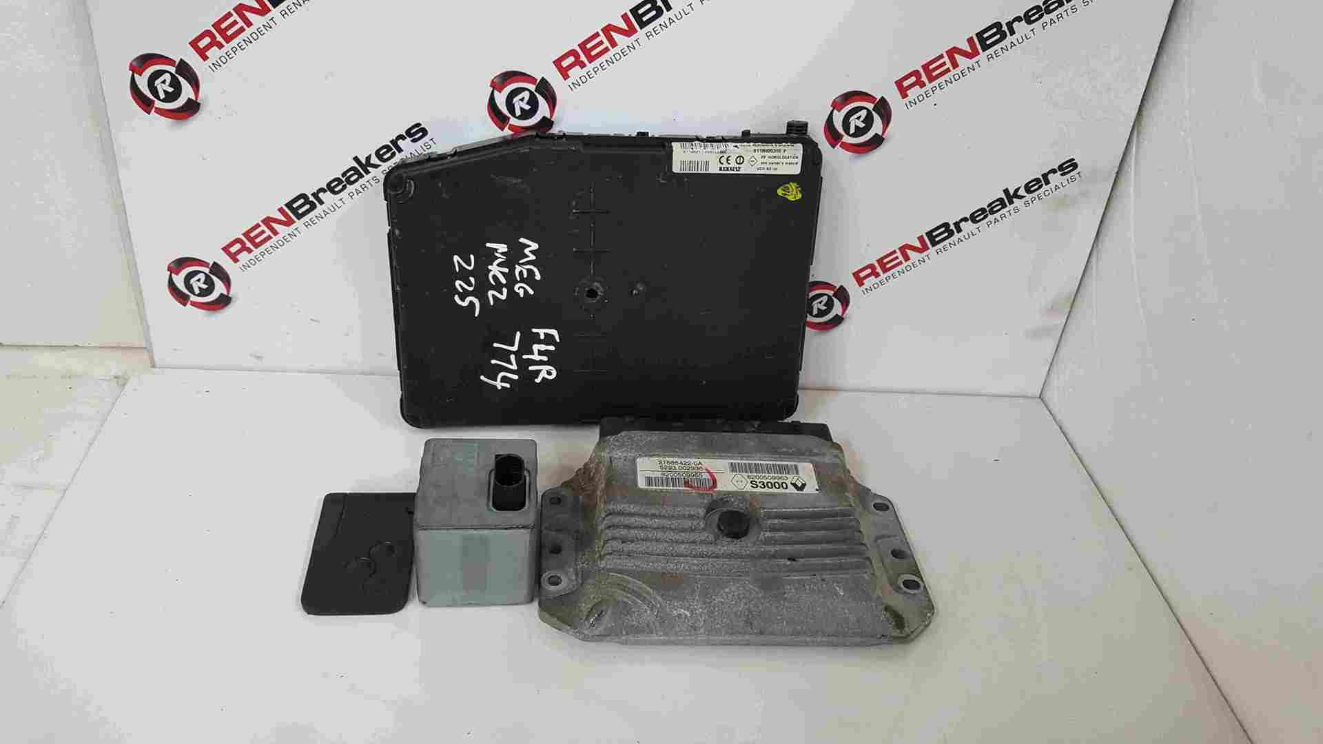Renault Megane Sport MK2 2002-2008 225 2.0 Engine ECU KIT UCH BCM Immobiliser