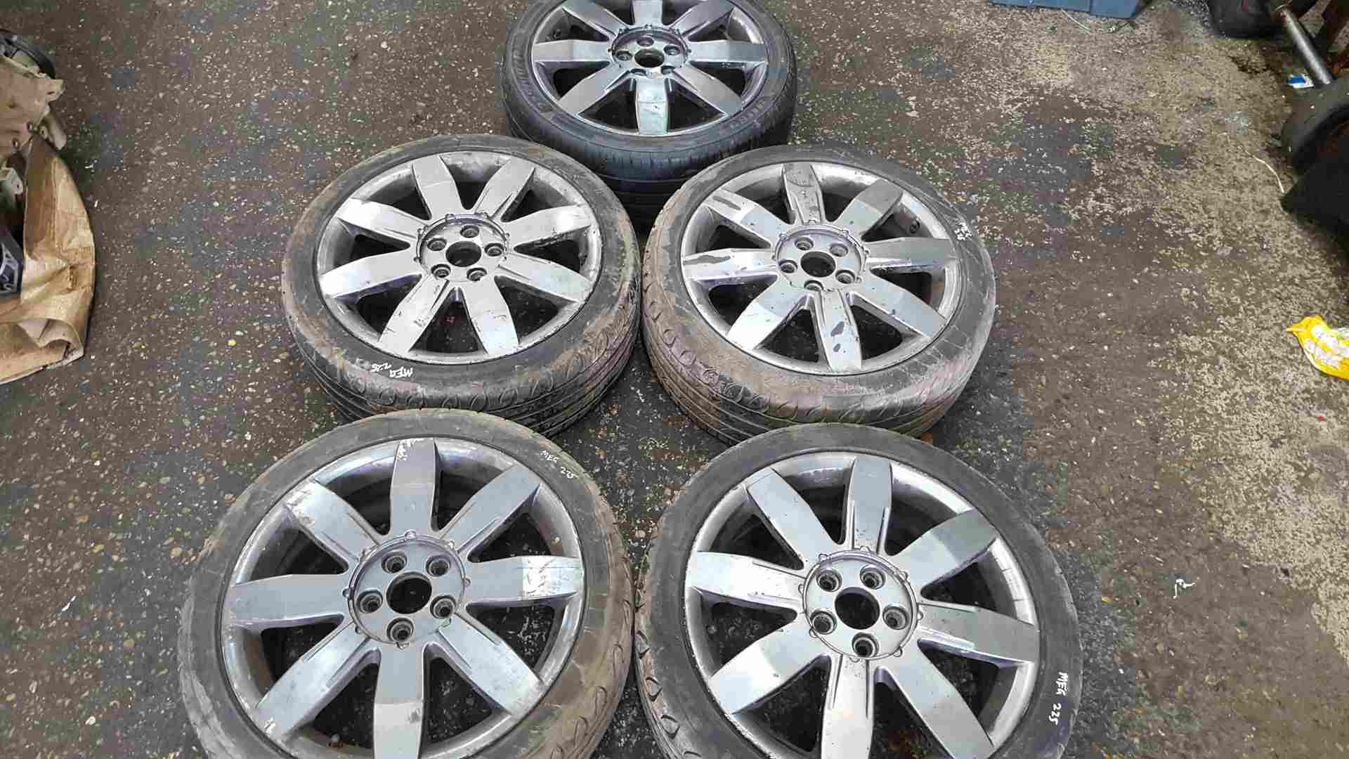 Renault Megane Sport MK2 2002-2008 225 Alloy Wheels Set X5 18inch