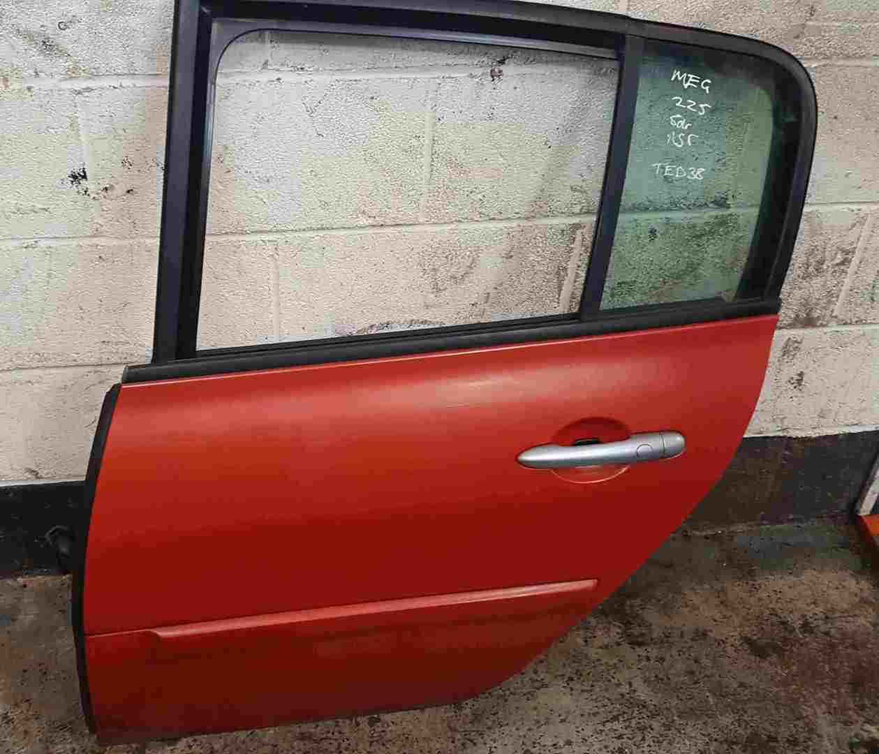 Thumb 2 Renault Megane Sport MK2 2002-2008 225 Passenger NSR Rear Door Red TED38