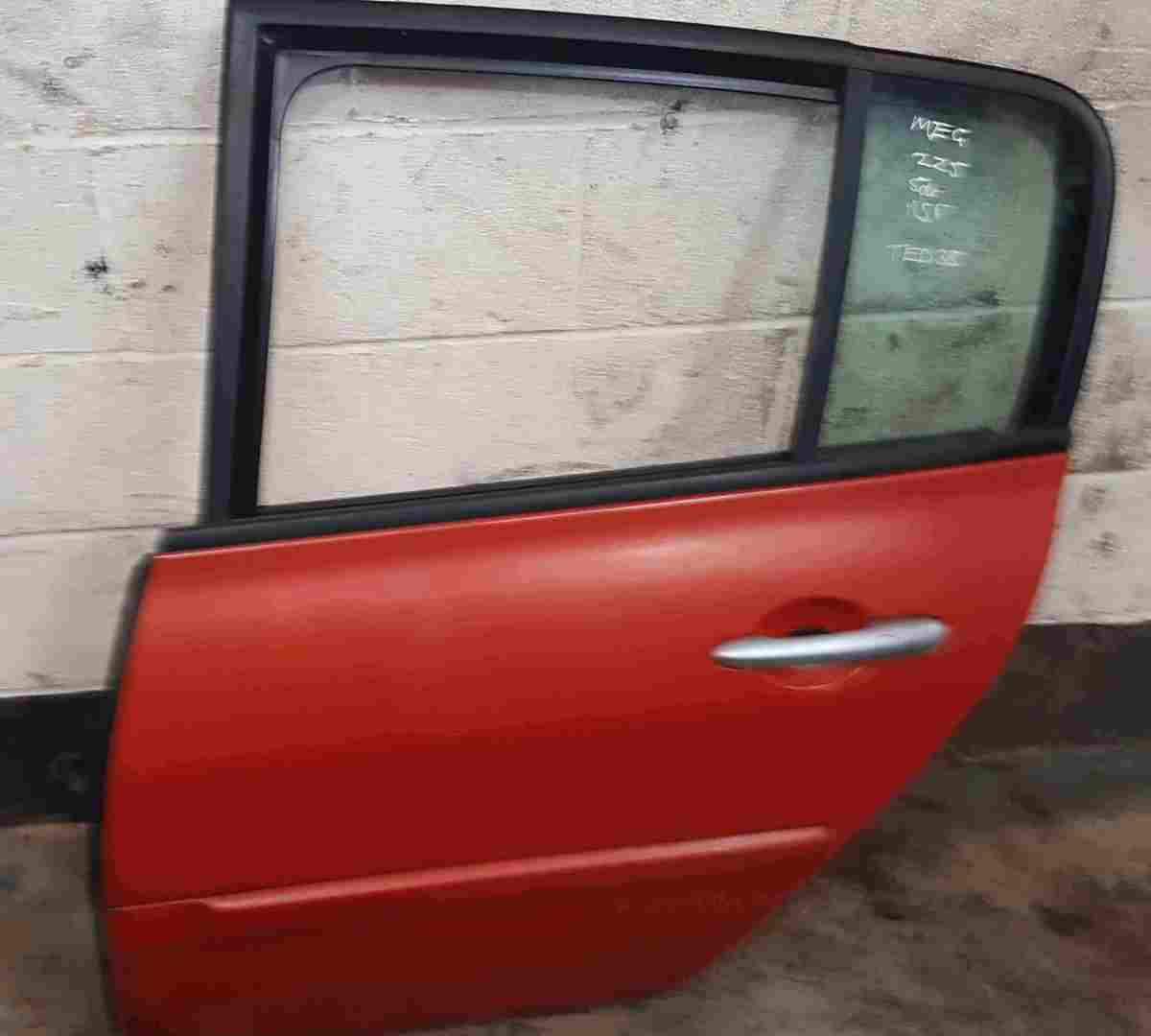 Renault Megane Sport MK2 2002-2008 225 Passenger NSR Rear Door Red TED38