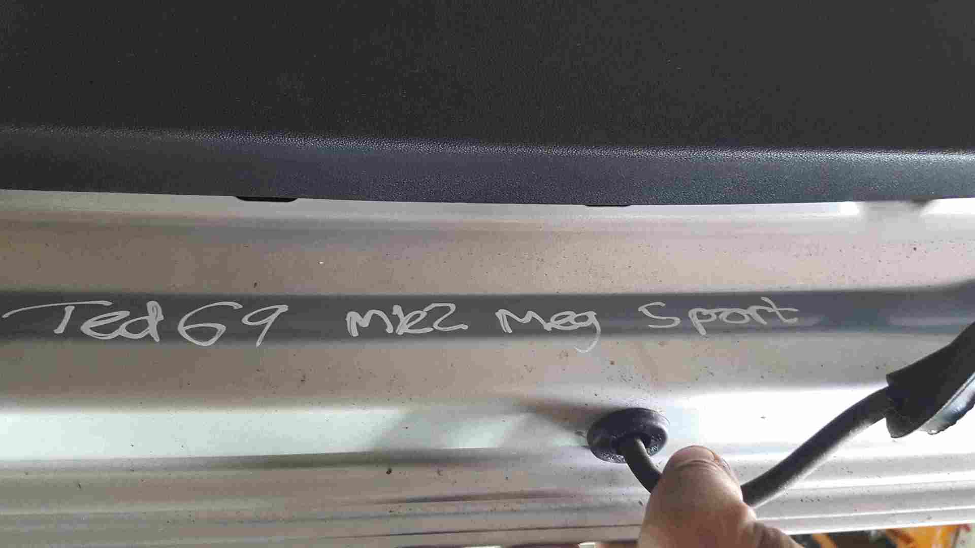 Thumb 3 Renault Megane Sport MK2 2002-2008 225 Rear Tailgate Boot Silver TED69