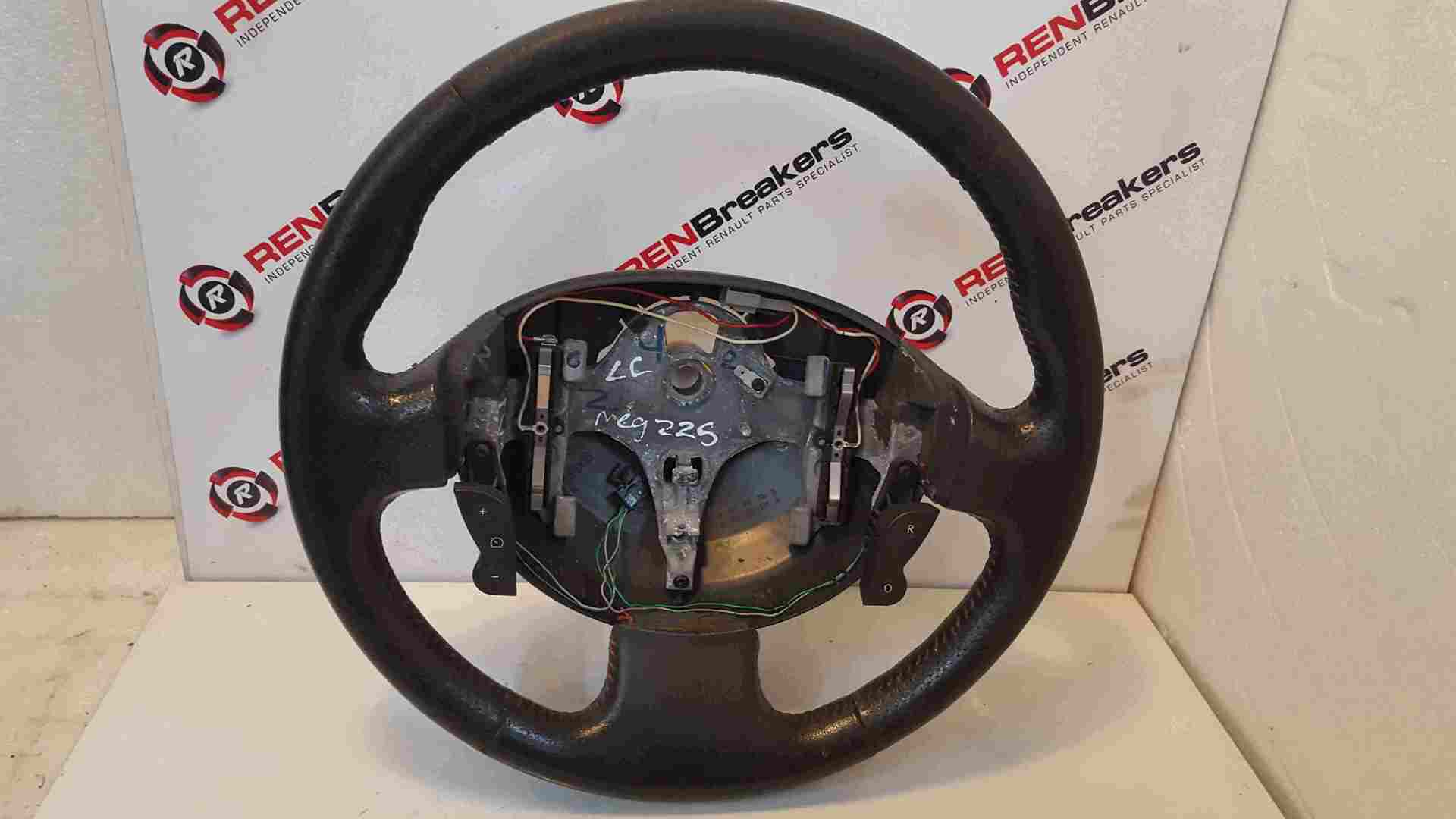Renault Megane Sport MK2 2002-2008 225 Steering Wheel Red Stitching 8200106306
