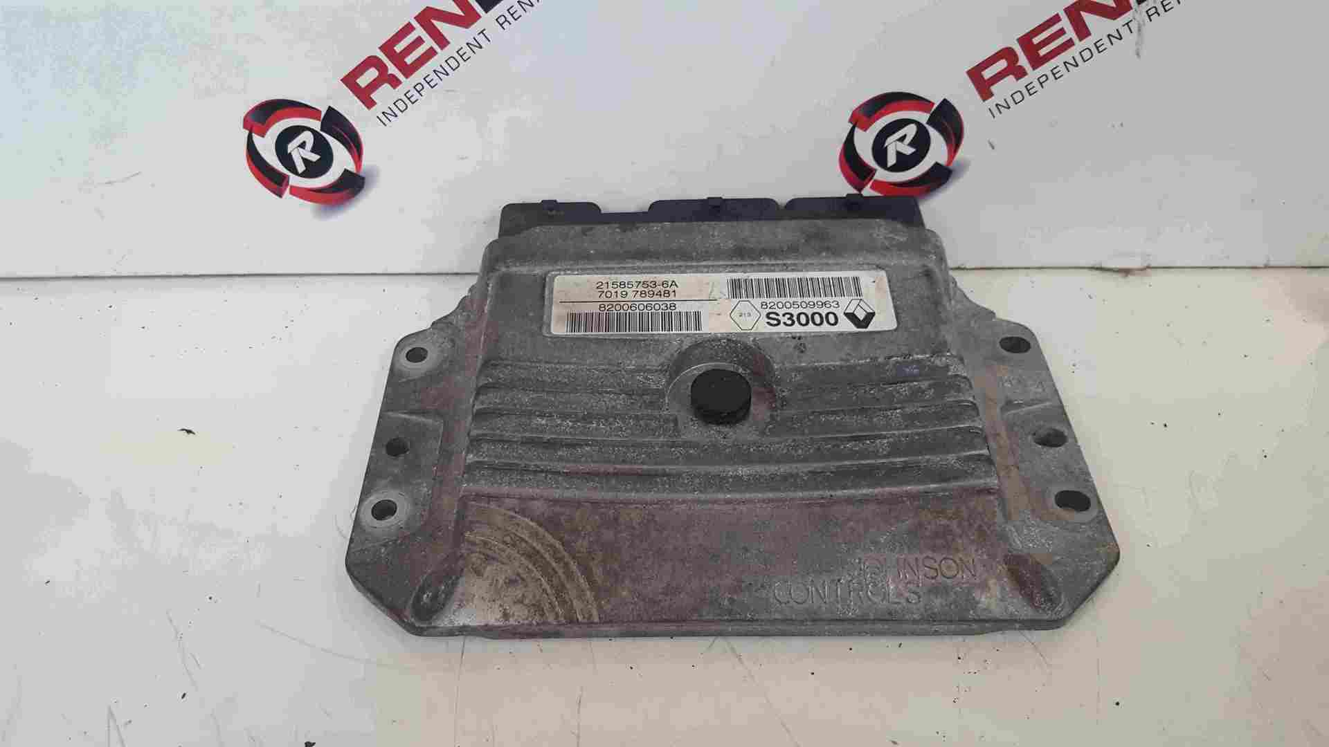 Renault Megane Sport MK2 2002-2008 226 Engine Control Unit ECU 8200606038