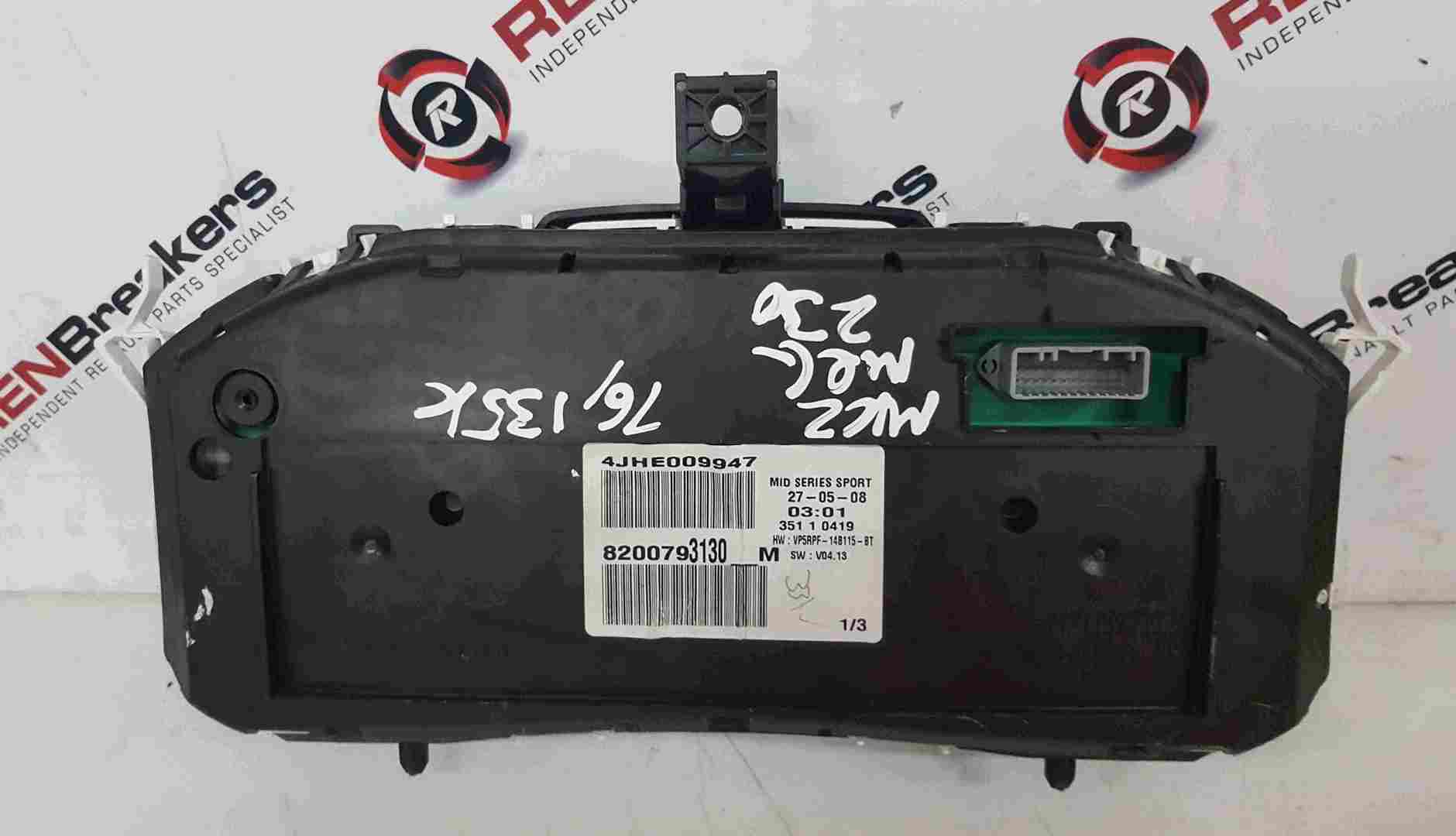 Thumb 3 Renault Megane Sport MK2 2002-2008 230 Instrument Panel Dials Clocks 76k