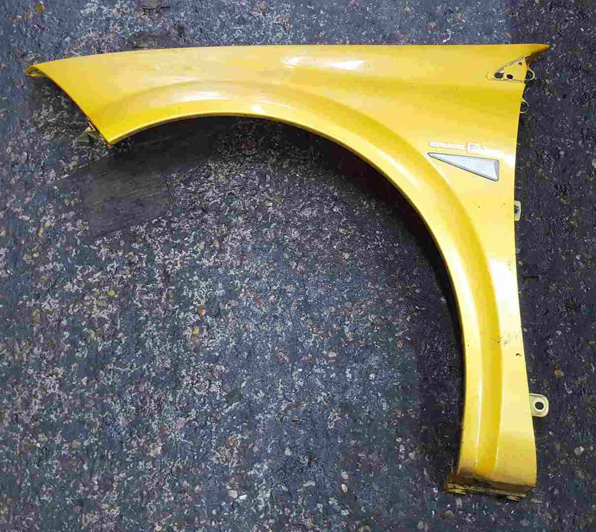 Renault Megane Sport MK2 2002-2008 230 Passenger NS Wing Liquid Yellow