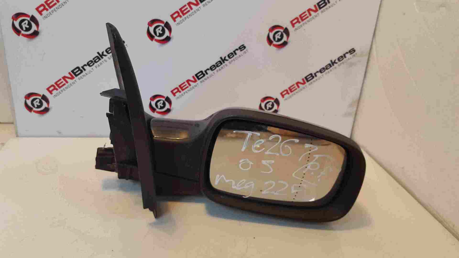 Thumb 2 Renault Megane Sport MK2 2002-2008 Drivers OS Wing Mirror Black Folding TE267