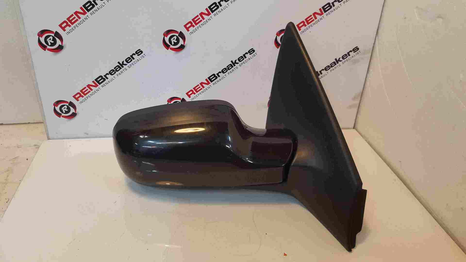 Renault Megane Sport MK2 2002-2008 Drivers OS Wing Mirror Black Folding TE267