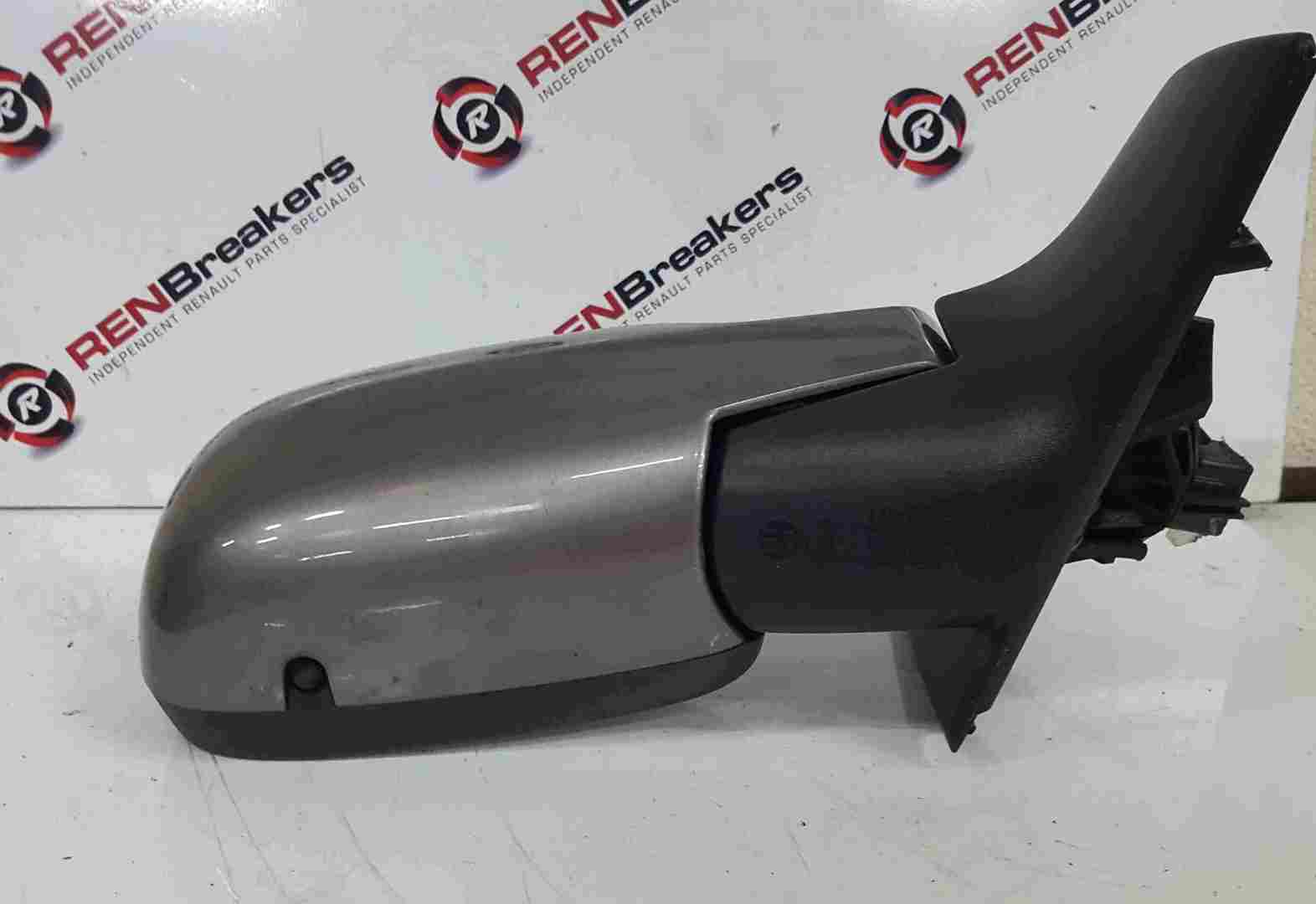 Thumb 3 Renault Megane Sport MK2 2002-2008 Drivers OS Wing Mirror Grey FOLDING