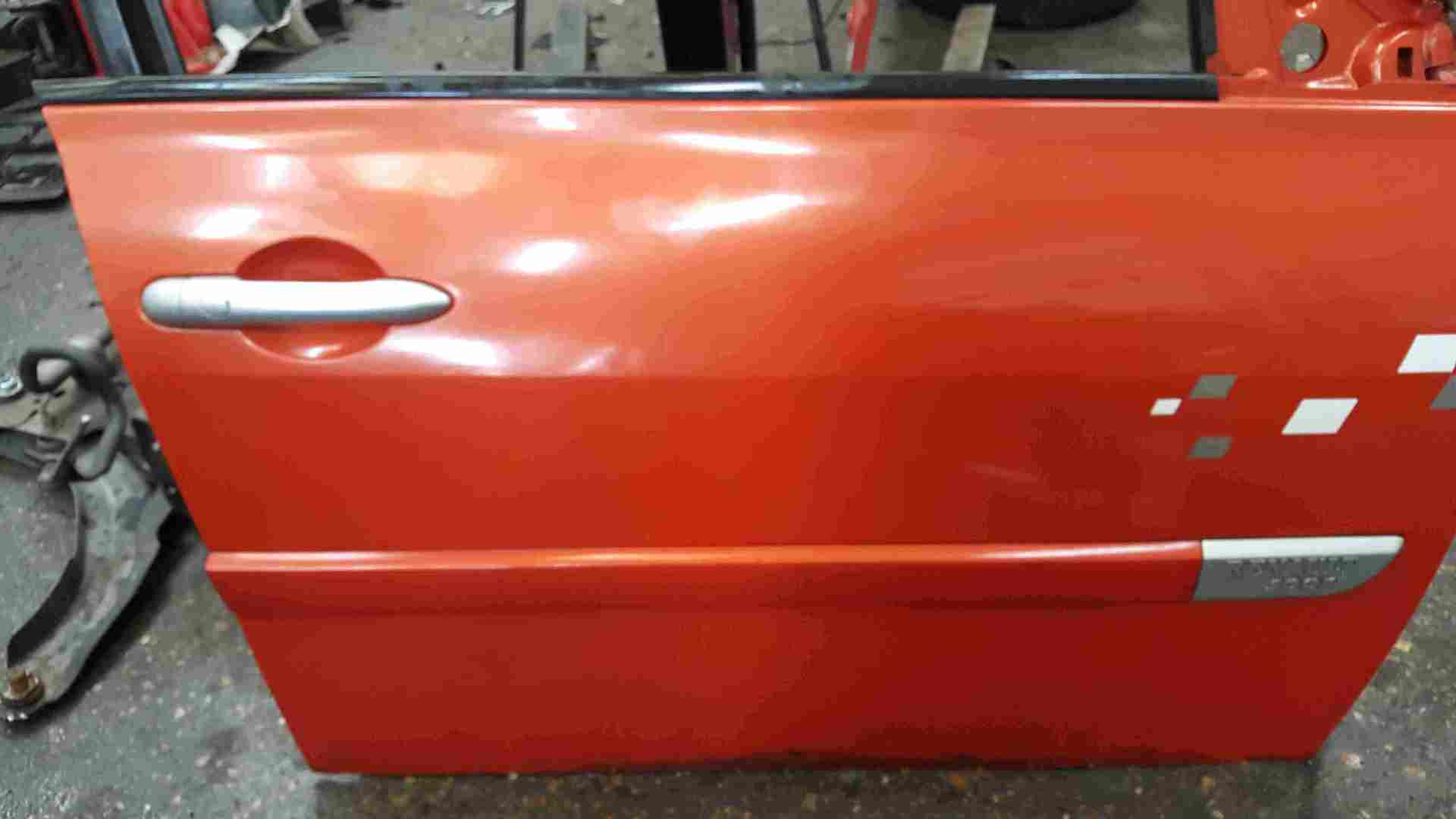 Thumb 4 Renault Megane Sport MK2 2002-2008 Drivers OSF Front Door Red TED38 5dr