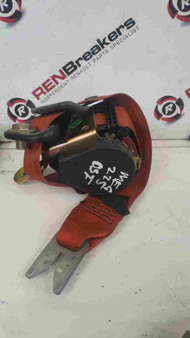 Thumb 3 Renault Megane Sport MK2 2002-2008 Drivers OSF Front Seat Belt Red 3dr