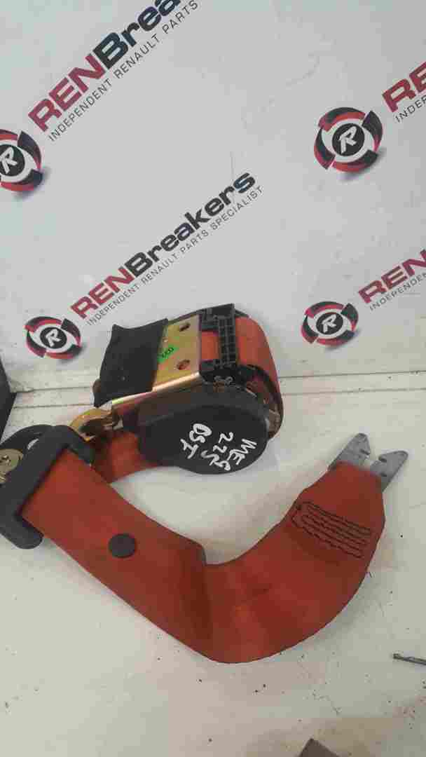 Thumb 2 Renault Megane Sport MK2 2002-2008 Drivers OSF Front Seat Belt Red 3dr
