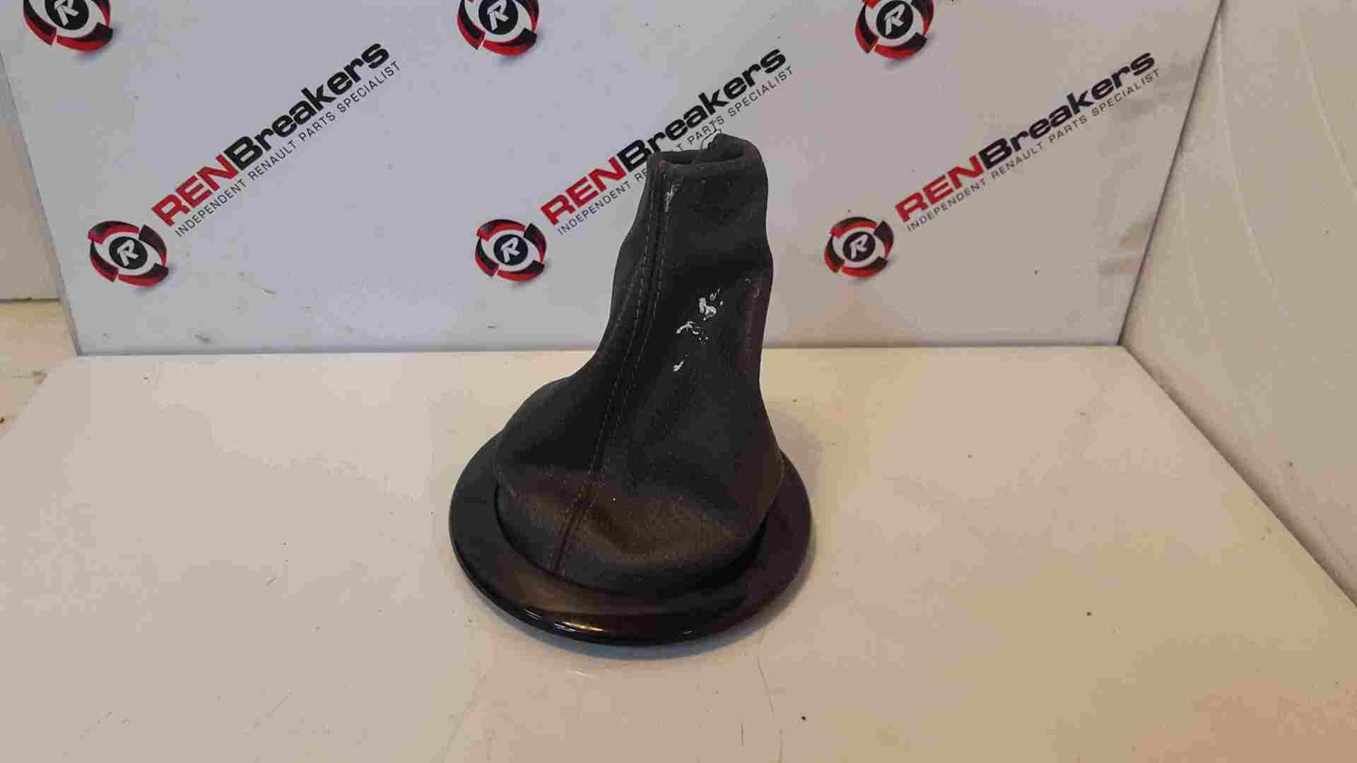Renault Megane Sport MK2 2002-2008 Gearstick Gaitor Cover Red Stitching
