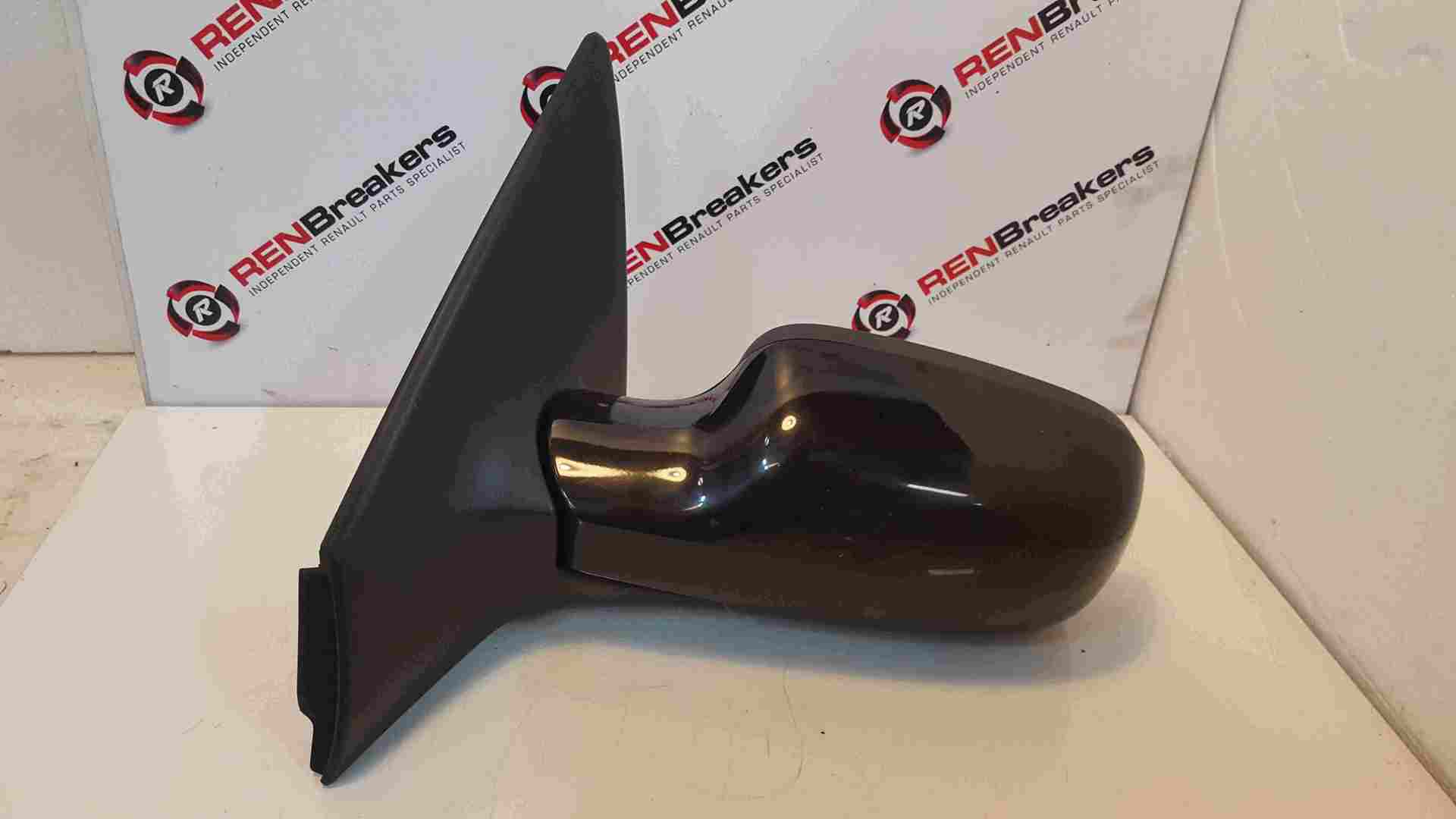 Renault Megane Sport MK2 2002-2008 Passenger NS Wing Mirror Black Folding TE267
