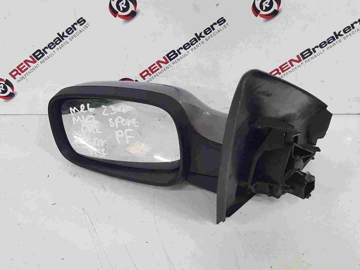 Renault Megane Sport MK2 2002-2008 Passenger NS Wing Mirror Grey FOLDING