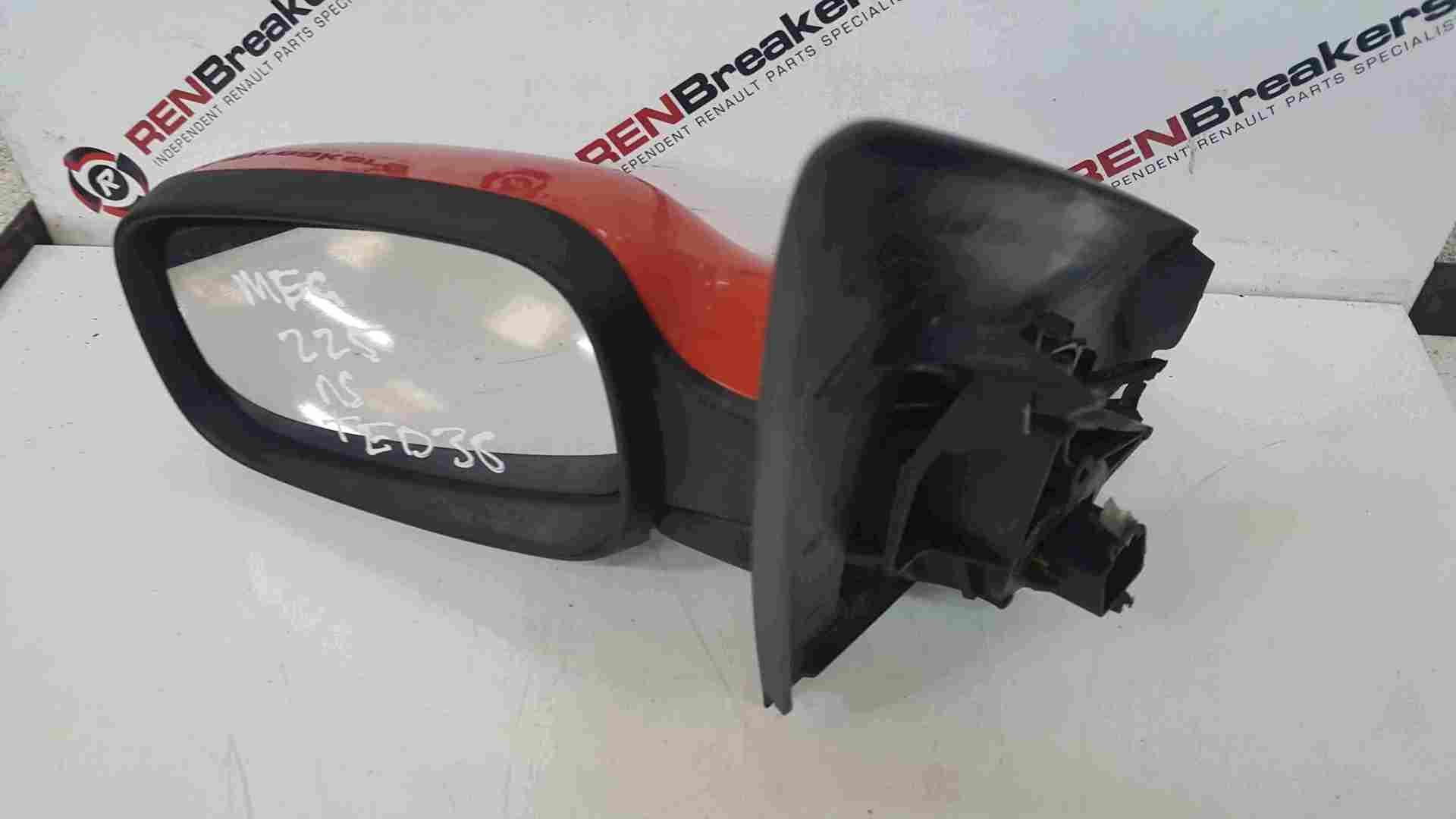 Thumb 4 Renault Megane Sport MK2 2002-2008 Passenger NS Wing Mirror Red TED38