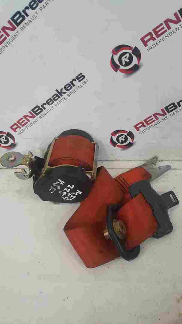 Renault Megane Sport MK2 2002-2008 Passenger NSF Front Seat Belt Red 3dr