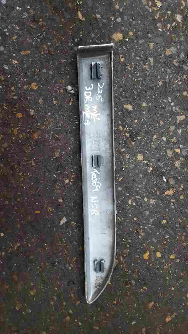 Thumb 2 Renault Megane Sport MK2 2002-2008 Passenger NSR Rear Door Trim Silver TED69 3dr