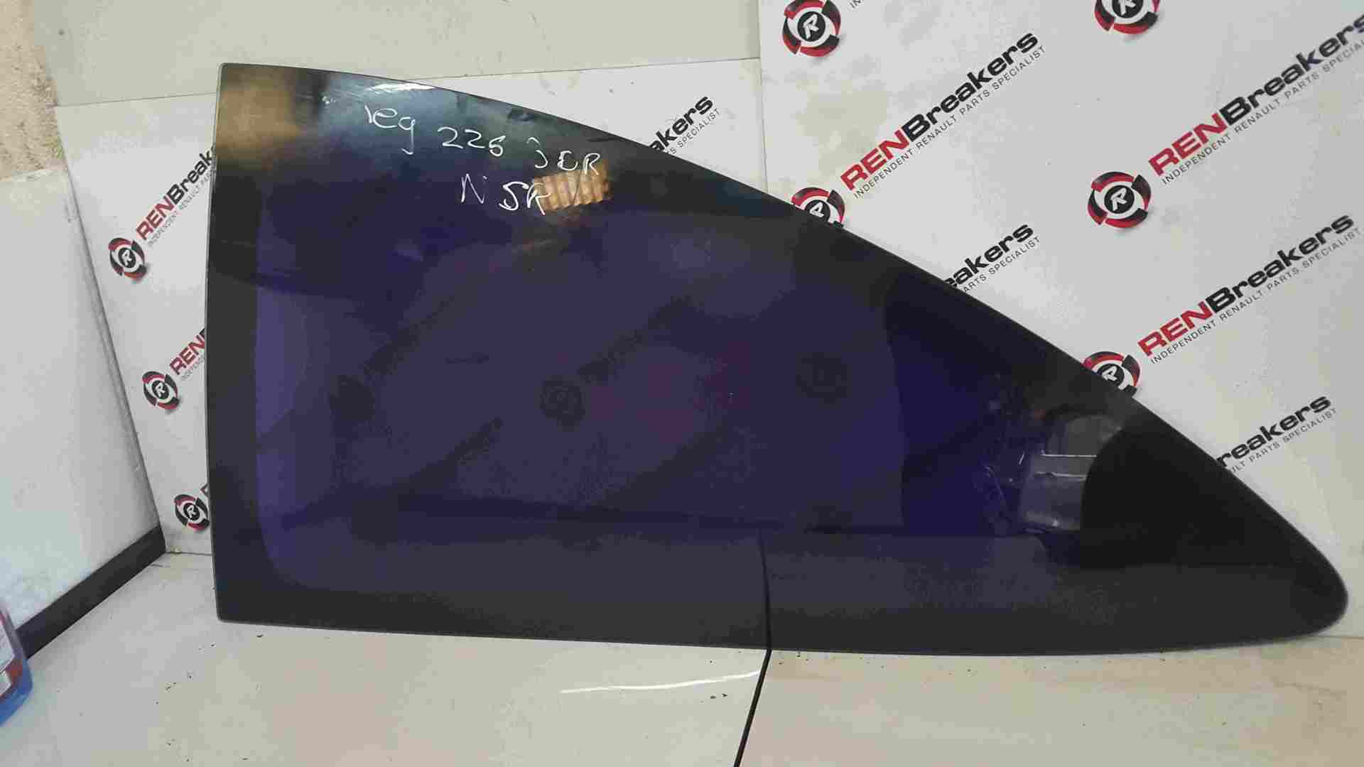 Renault Megane Sport MK2 2002-2008 Passenger NSR Rear Window Glass 3dr