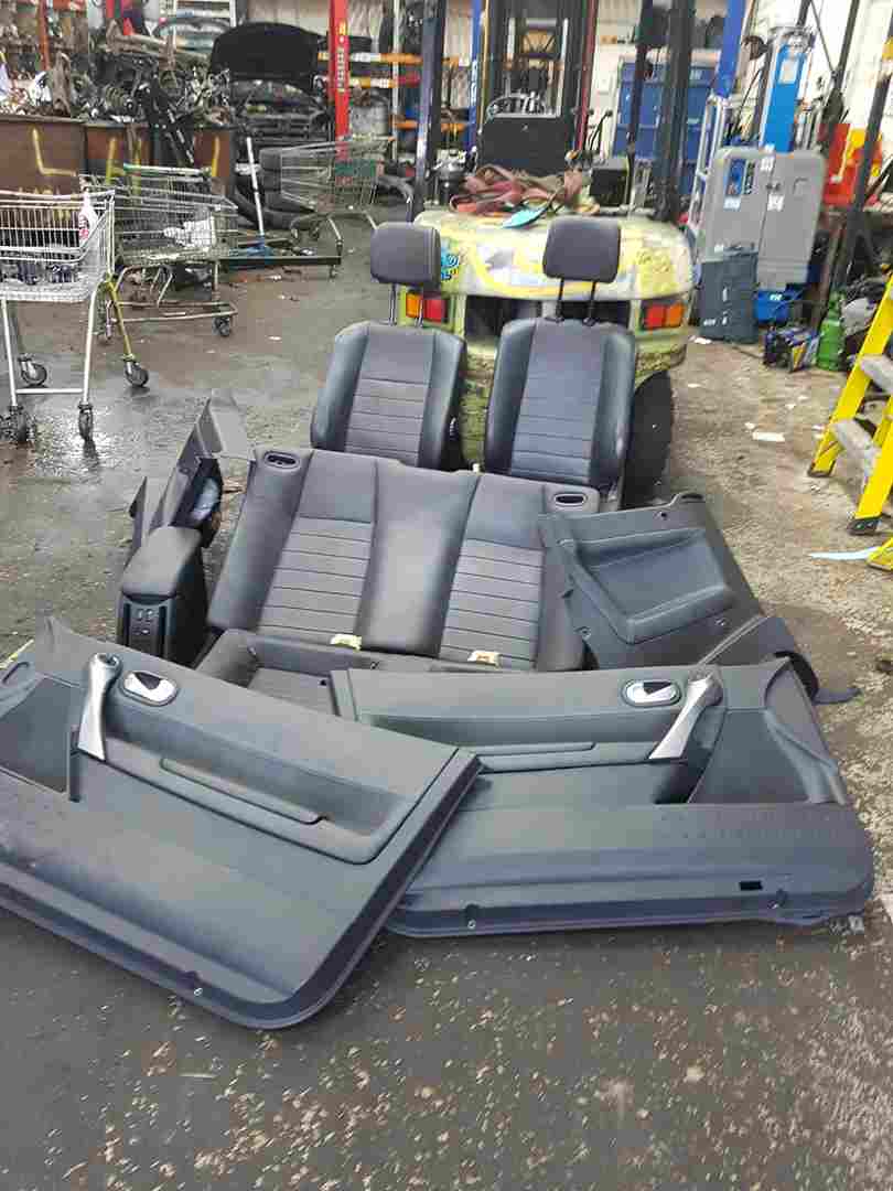 Renault Megane convertible 2002-2008 Leather  SET Seats Chairs Door Cards 3Dr
