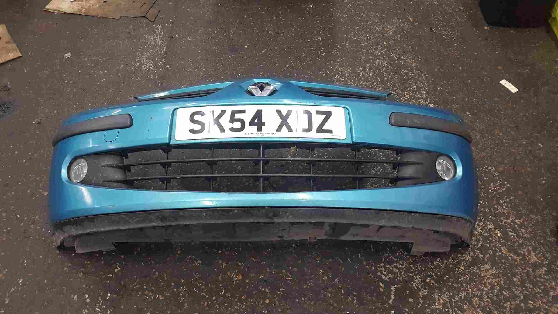 Renault Modus 2004-2006 Front Bumper Green Blue Aqua TEJ42