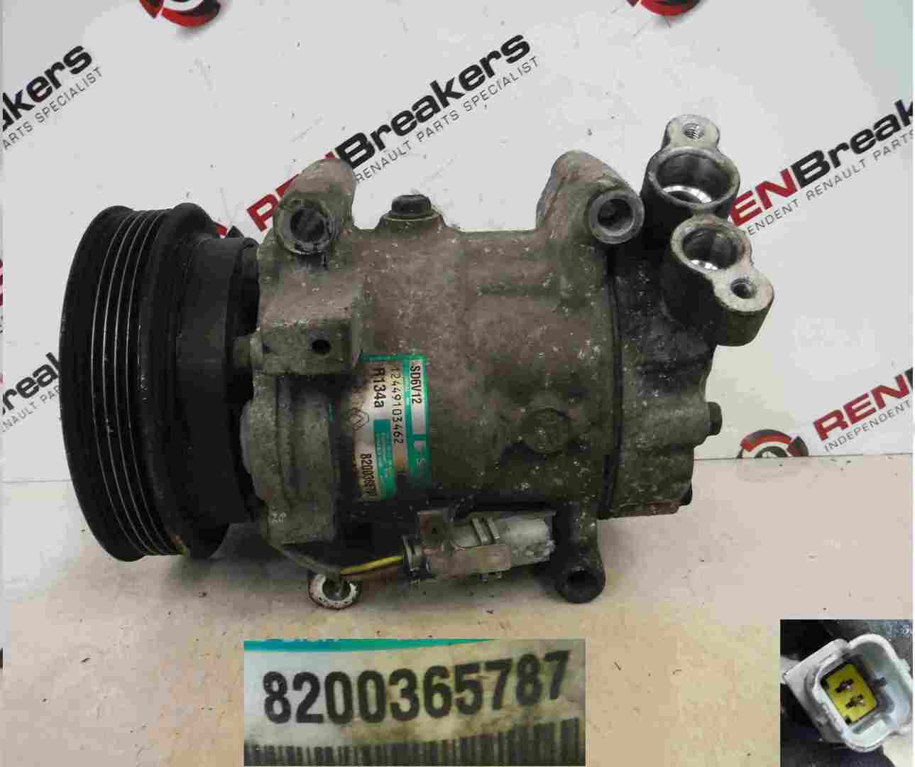 Renault Modus 2004-2008 1.4 1.6 16v Aircon Pump Compressor 8200385787